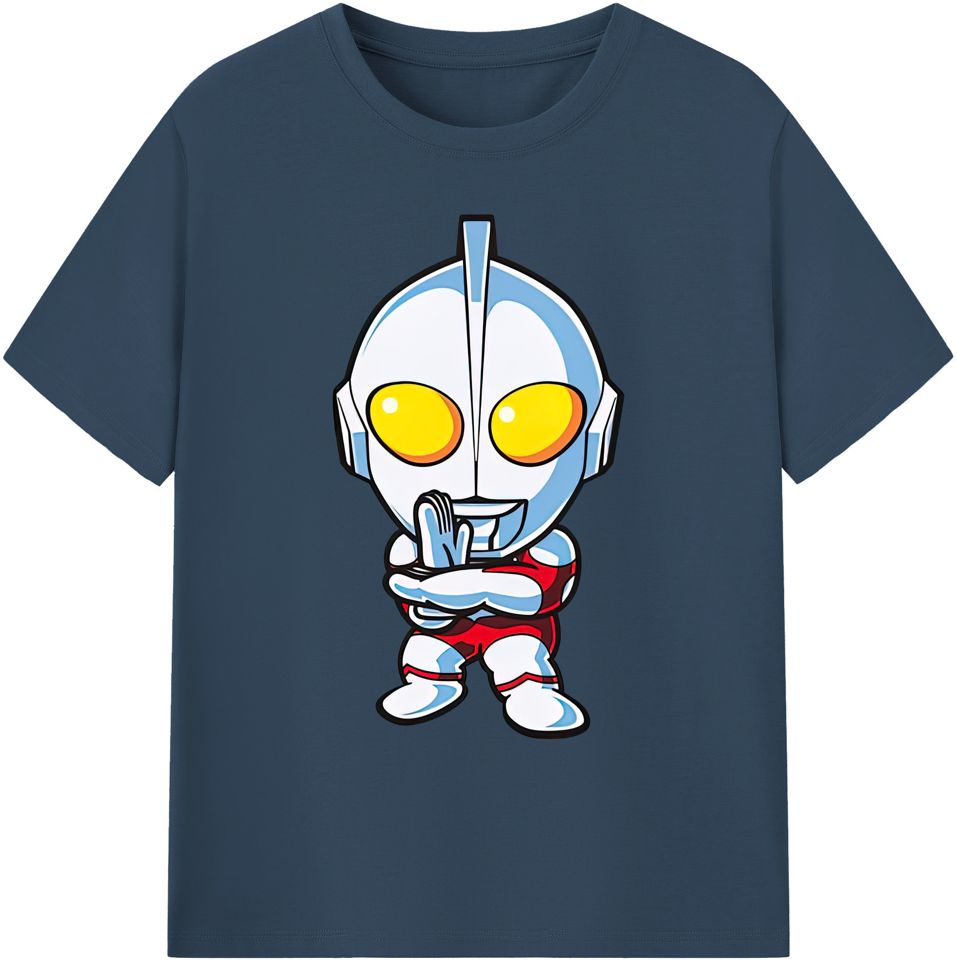 （画像用） ウルトラマン Ultraman 綿100％ メンズ半袖Tシャツ｜肌触りやわらか＆通気性
