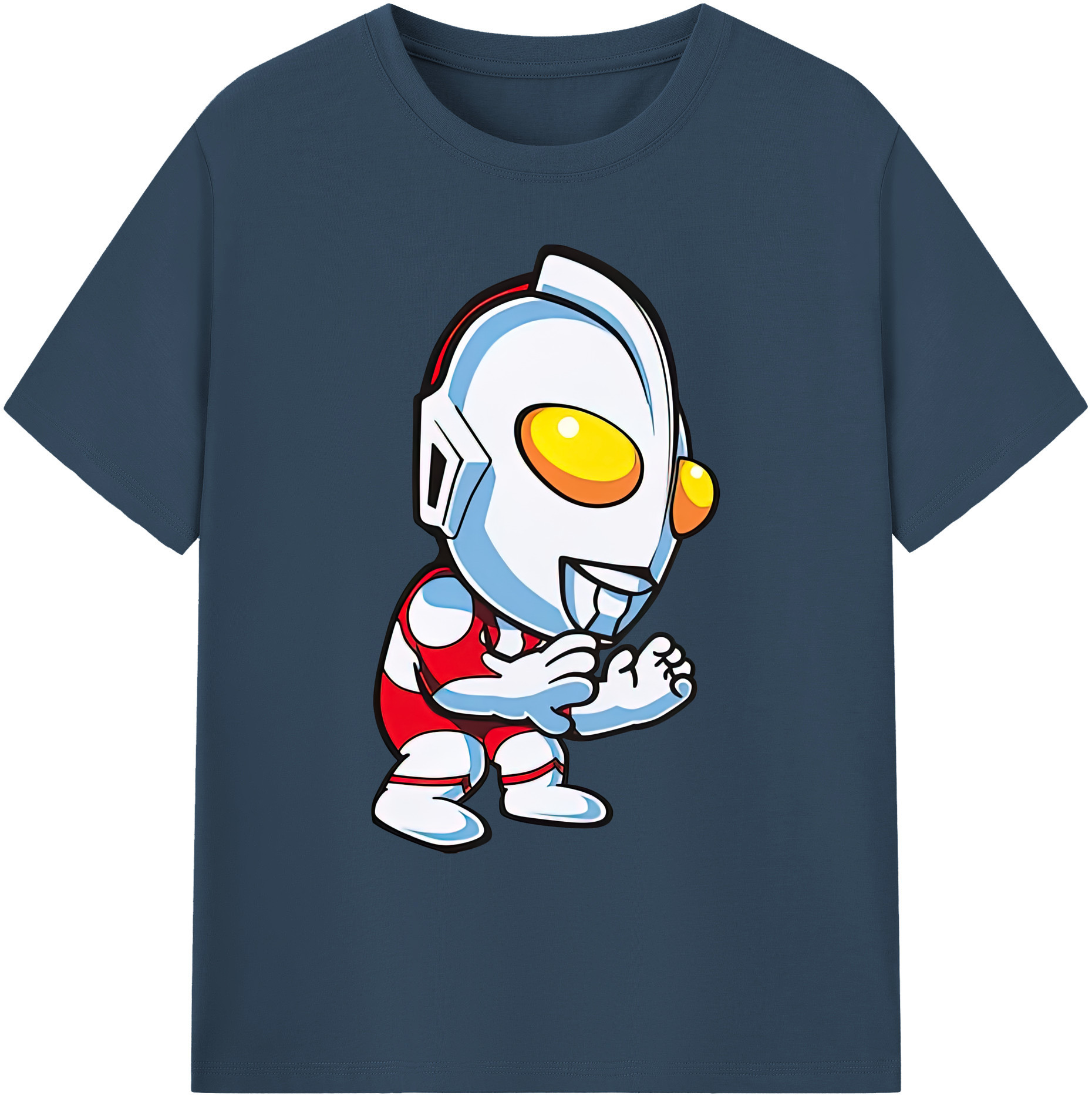 （画像用） ウルトラマン Ultraman 綿100％ メンズ半袖Tシャツ｜肌触りやわらか＆通気性