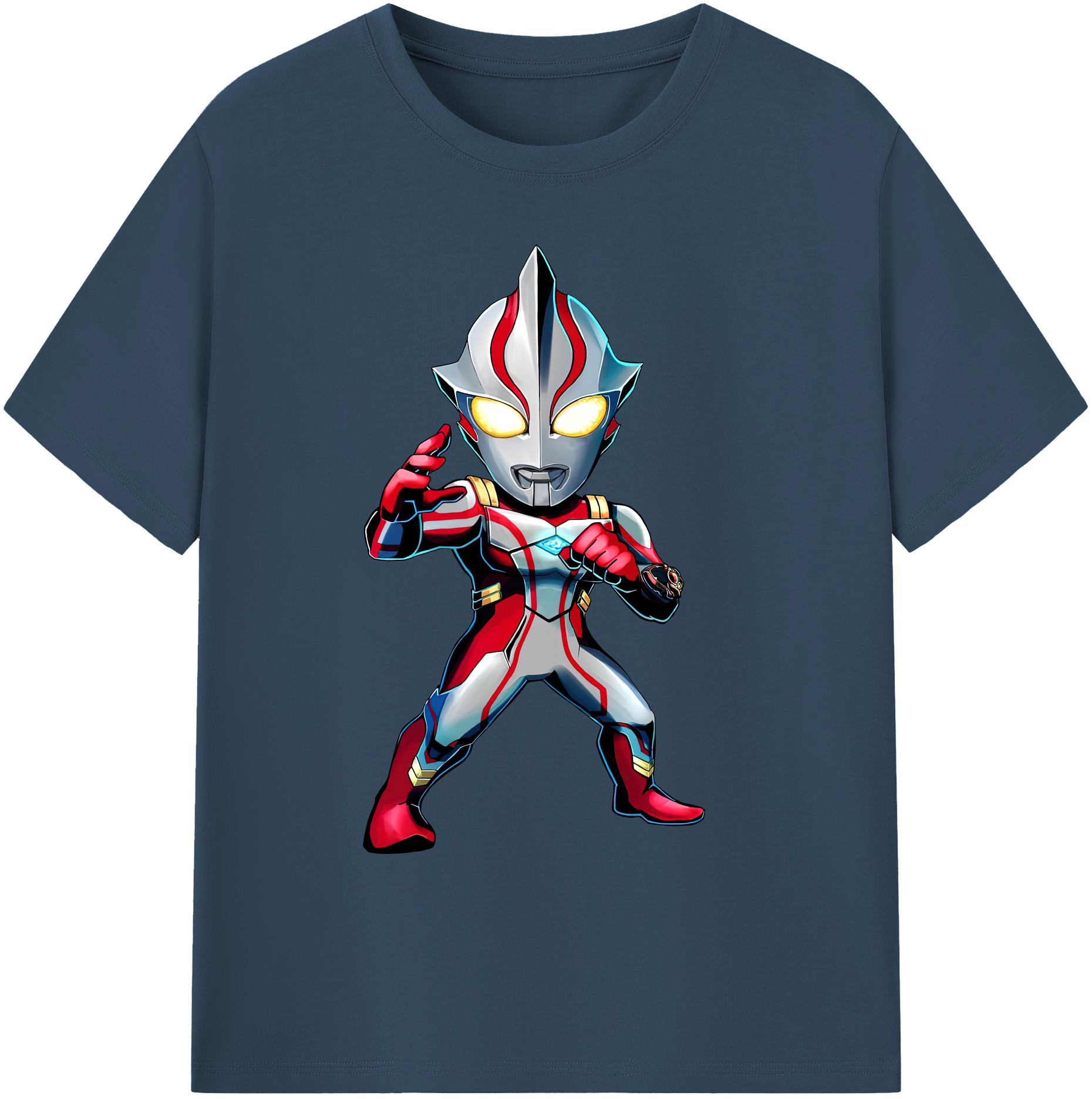 （画像用） ウルトラマン Ultraman 綿100％ メンズ半袖Tシャツ｜肌触りやわらか＆通気性