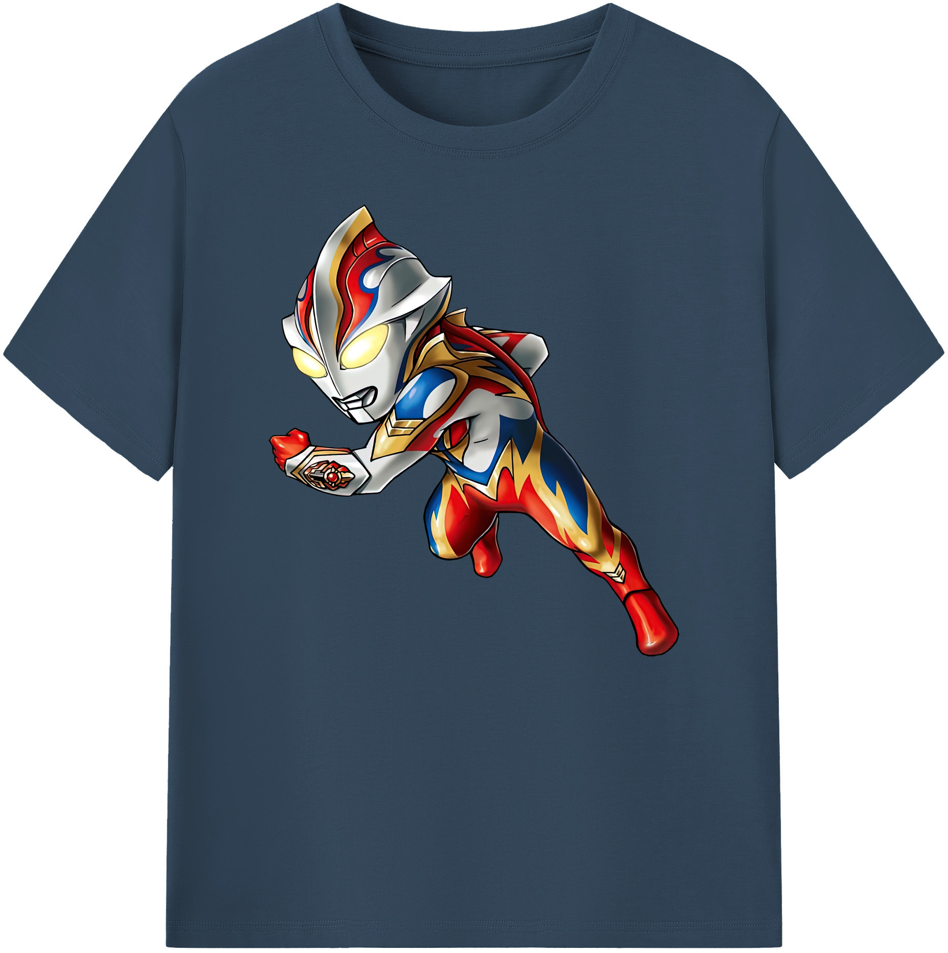 （画像用） ウルトラマン Ultraman 綿100％ メンズ半袖Tシャツ｜肌触りやわらか＆通気性