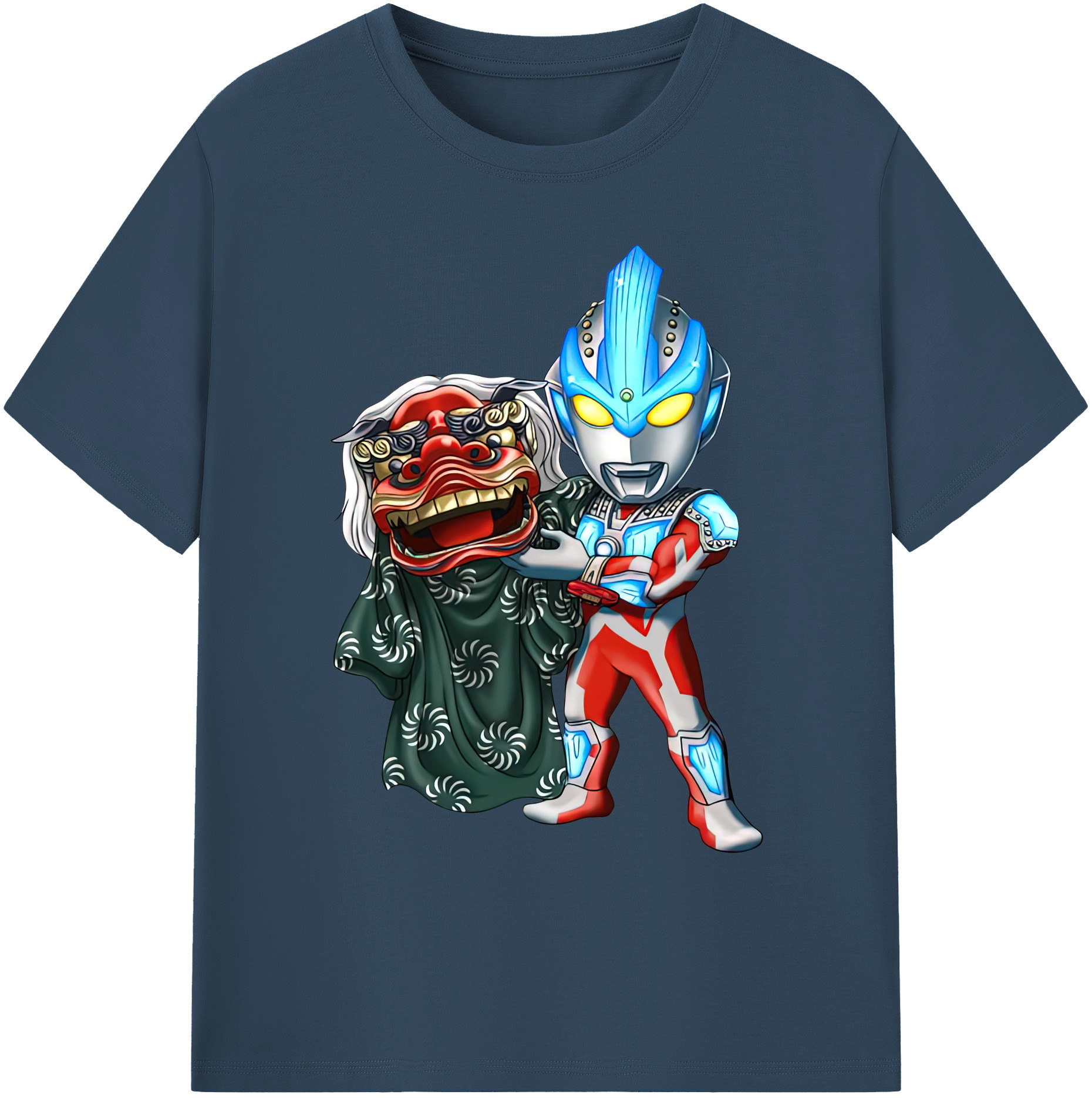 （画像用） ウルトラマン Ultraman 綿100％ メンズ半袖Tシャツ｜肌触りやわらか＆通気性