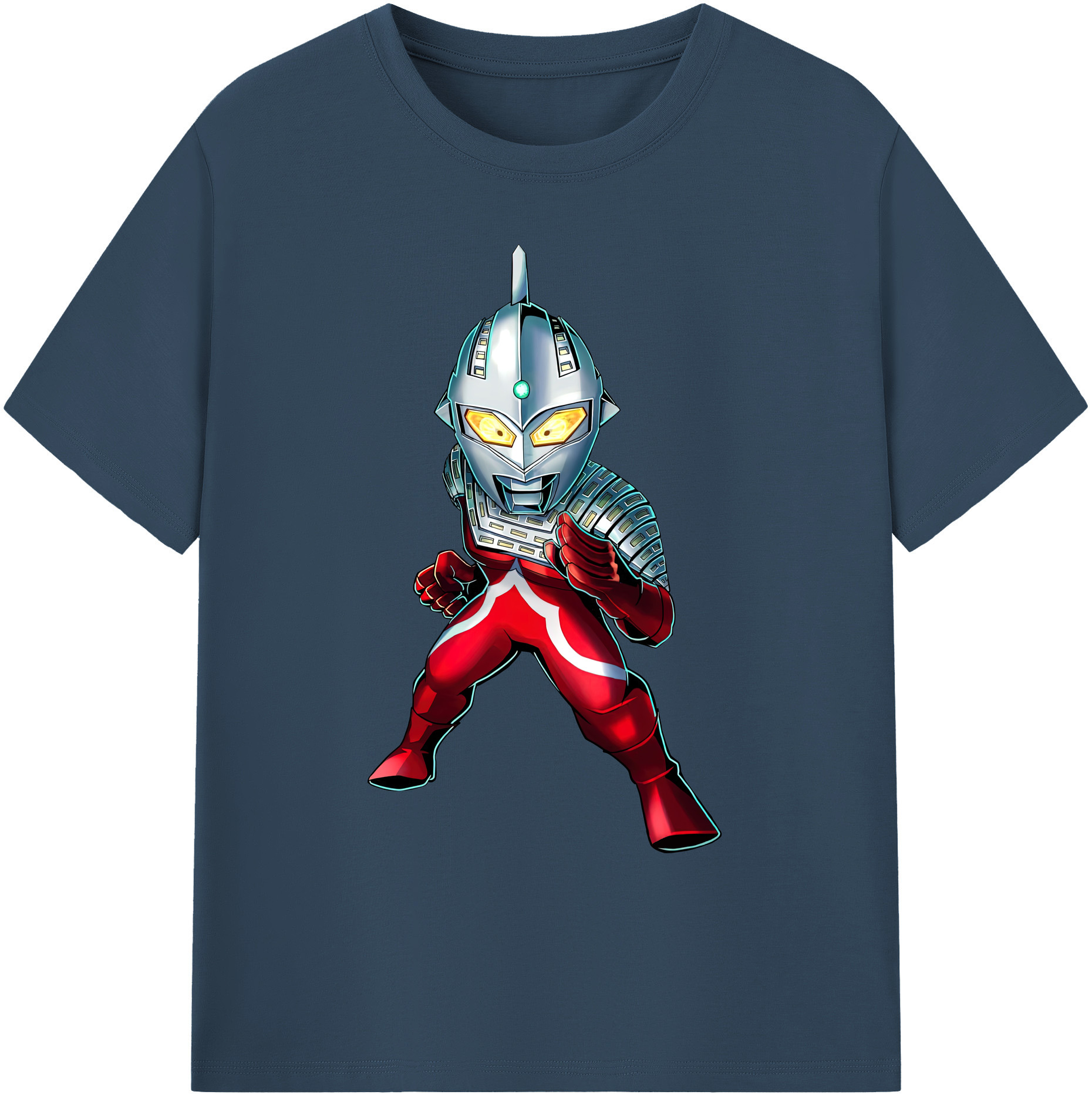 （画像用） ウルトラマン Ultraman 綿100％ メンズ半袖Tシャツ｜肌触りやわらか＆通気性