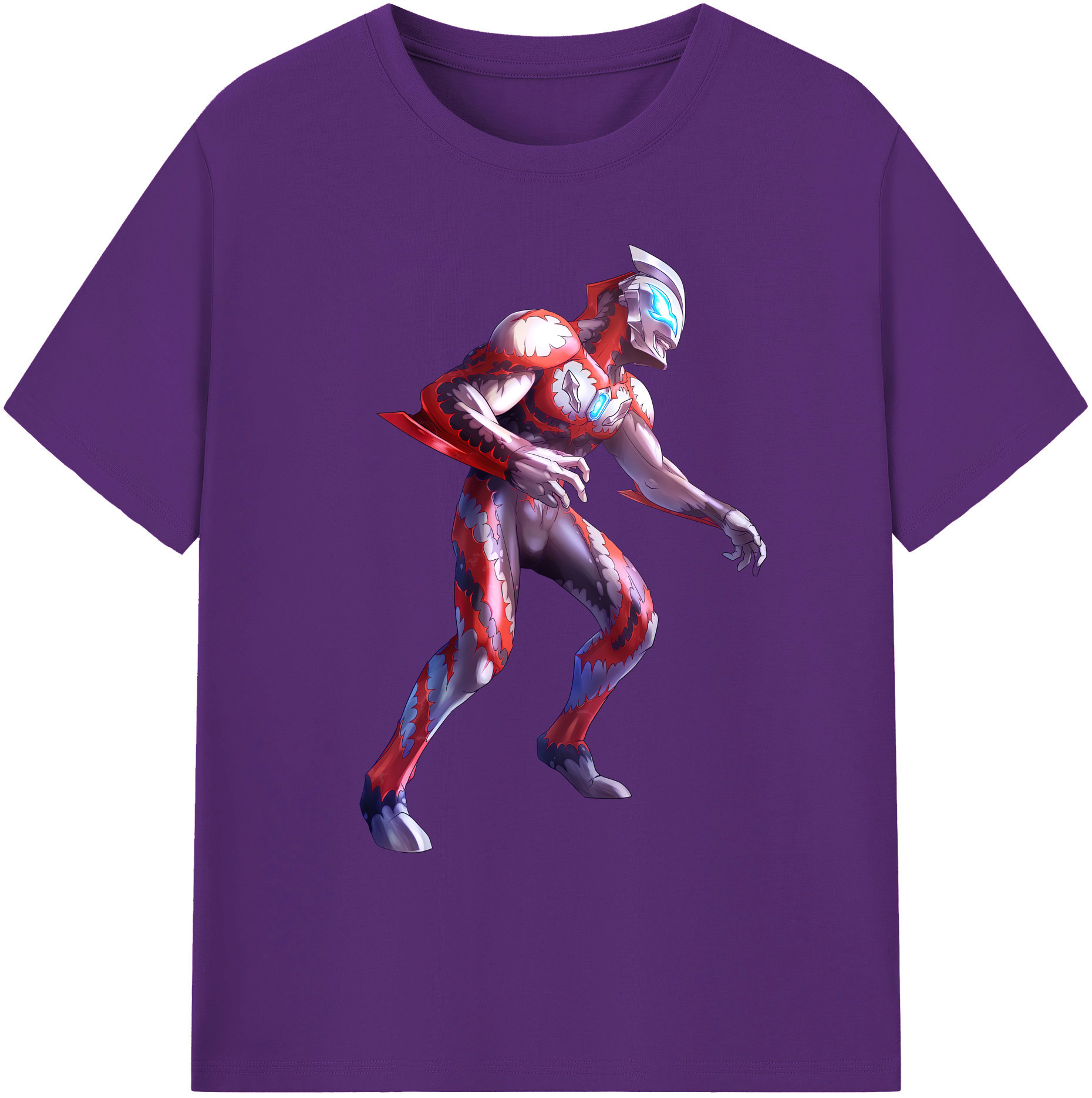 （画像用） ウルトラマン Ultraman 綿100％ メンズ半袖Tシャツ｜肌触りやわらか＆通気性