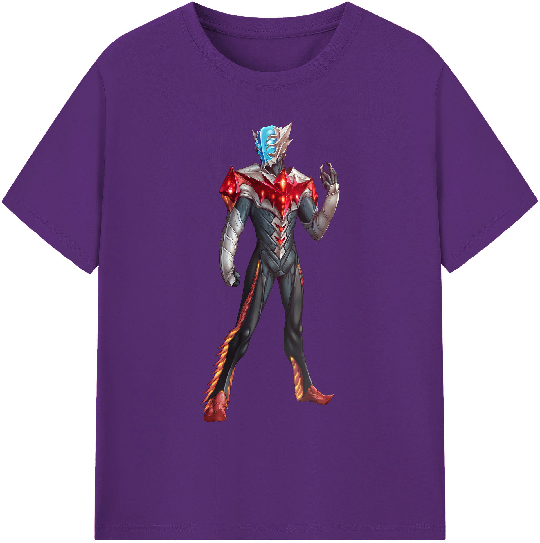 （画像用） ウルトラマン Ultraman 綿100％ メンズ半袖Tシャツ｜肌触りやわらか＆通気性
