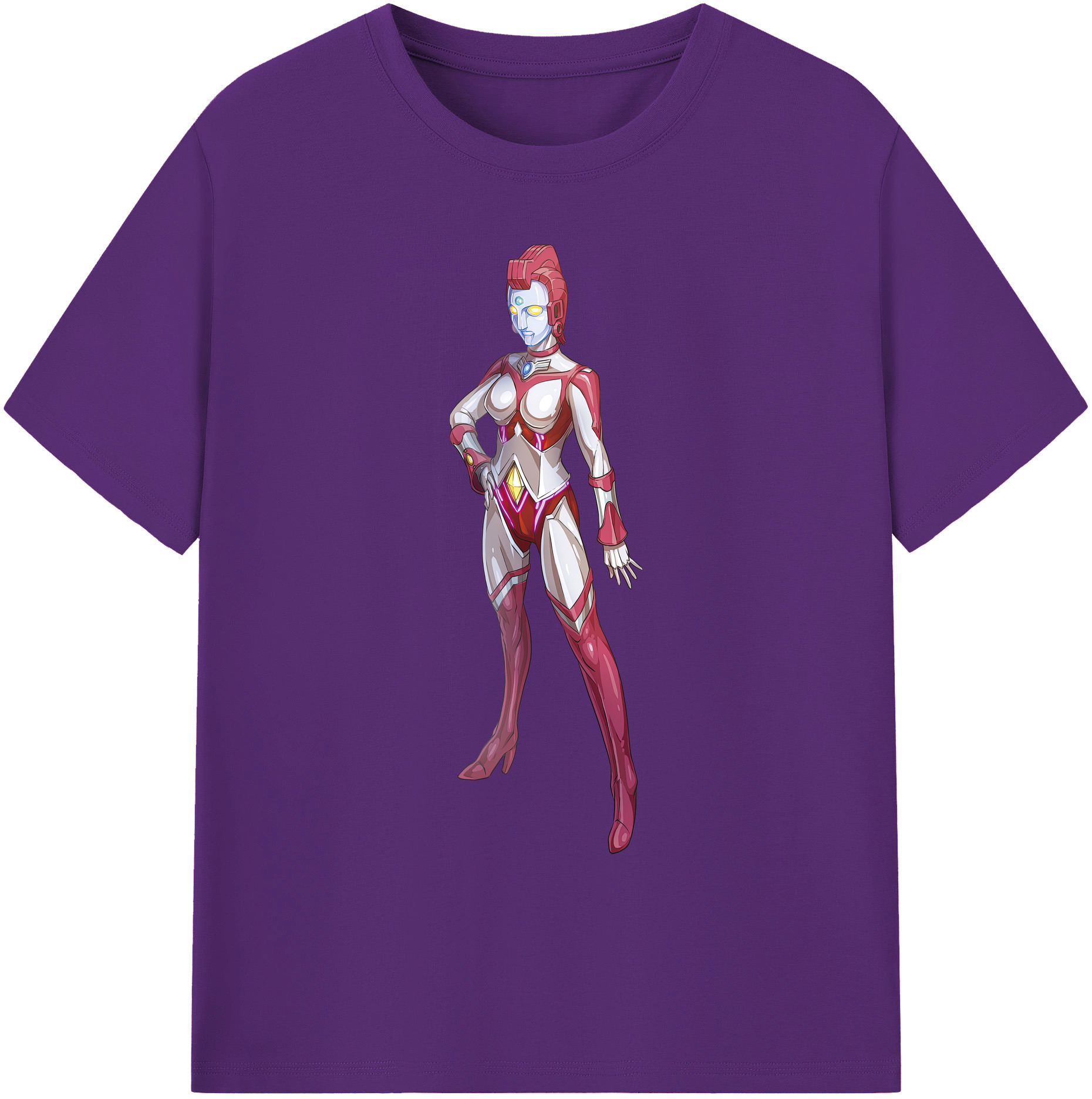 （画像用） ウルトラマン Ultraman 綿100％ メンズ半袖Tシャツ｜肌触りやわらか＆通気性