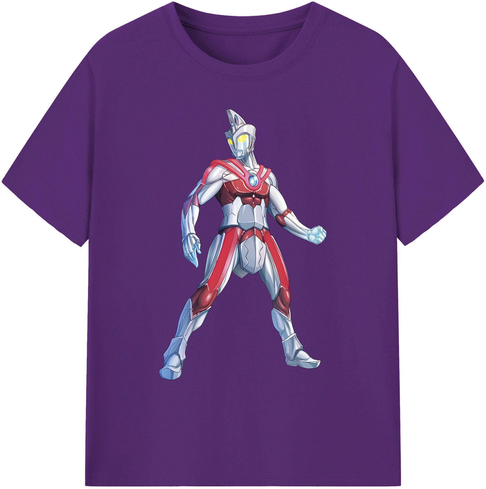 （画像用） ウルトラマン Ultraman 綿100％ メンズ半袖Tシャツ｜肌触りやわらか＆通気性