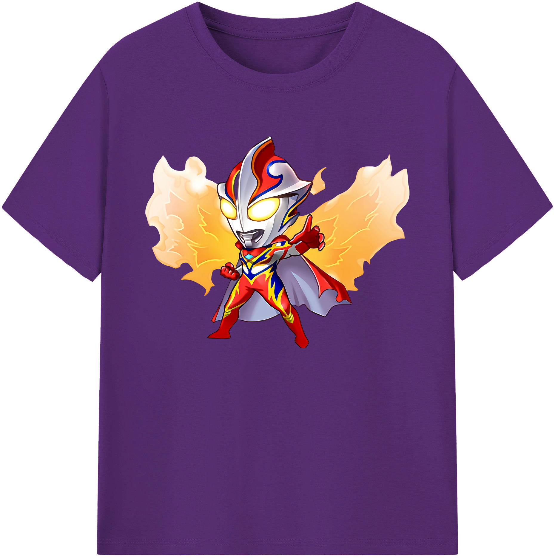（画像用） ウルトラマン Ultraman 綿100％ メンズ半袖Tシャツ｜肌触りやわらか＆通気性