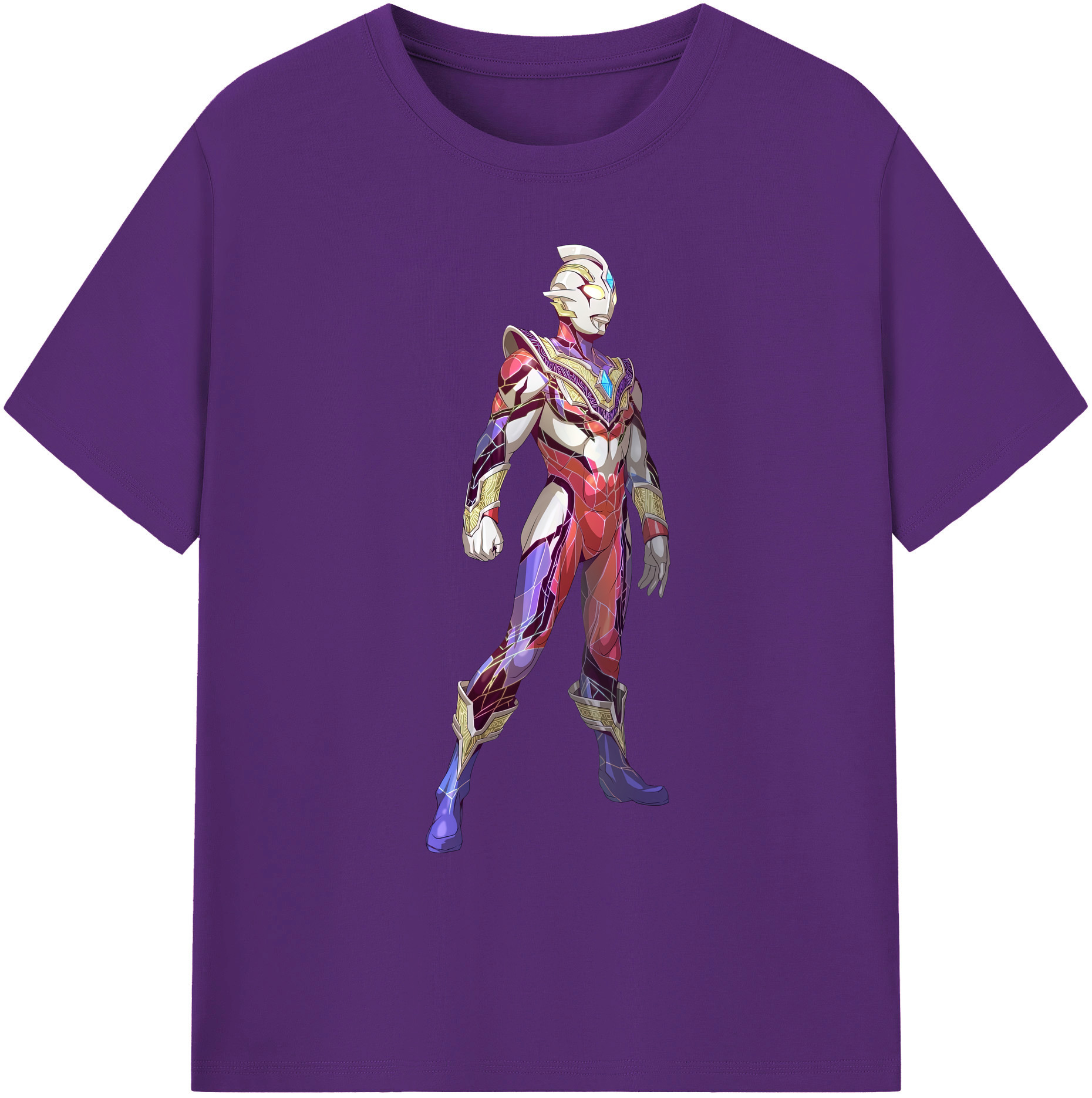 （画像用） ウルトラマン Ultraman 綿100％ メンズ半袖Tシャツ｜肌触りやわらか＆通気性
