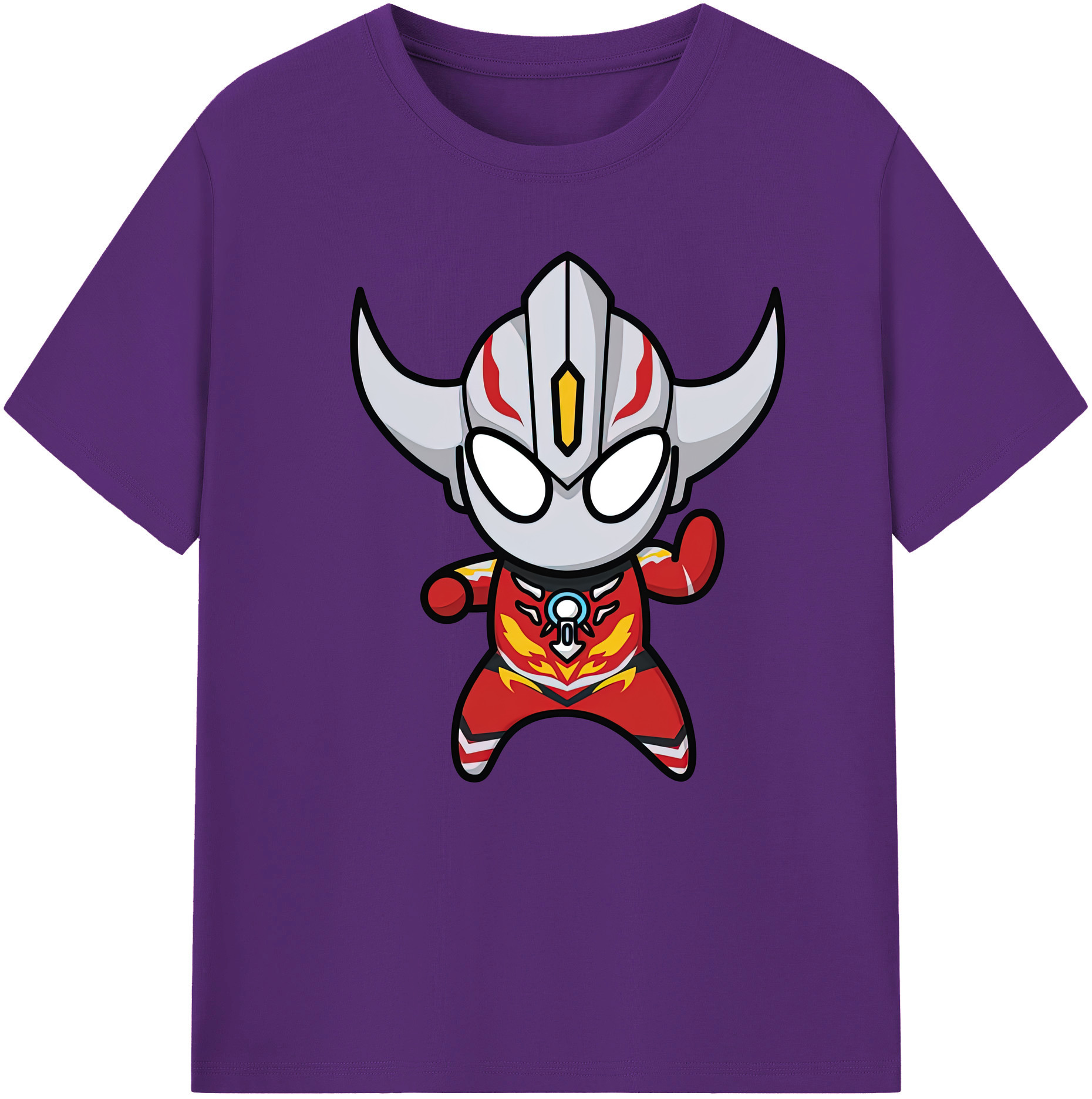 （画像用） ウルトラマン Ultraman 綿100％ メンズ半袖Tシャツ｜肌触りやわらか＆通気性