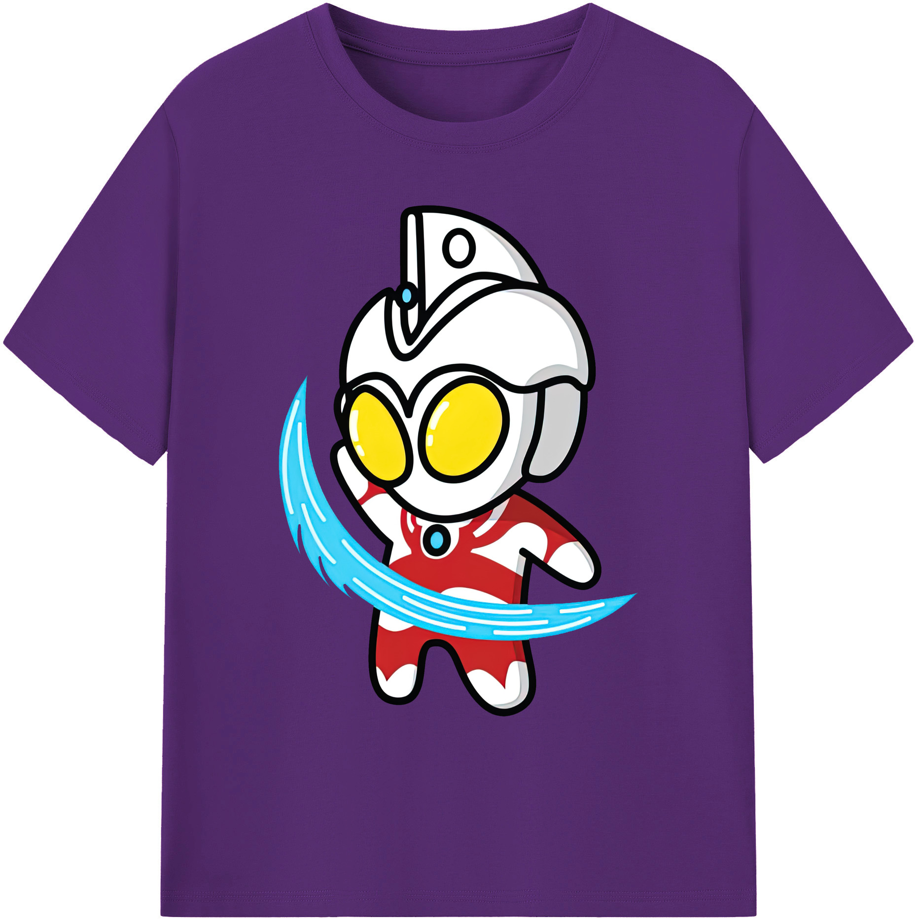 （画像用） ウルトラマン Ultraman 綿100％ メンズ半袖Tシャツ｜肌触りやわらか＆通気性