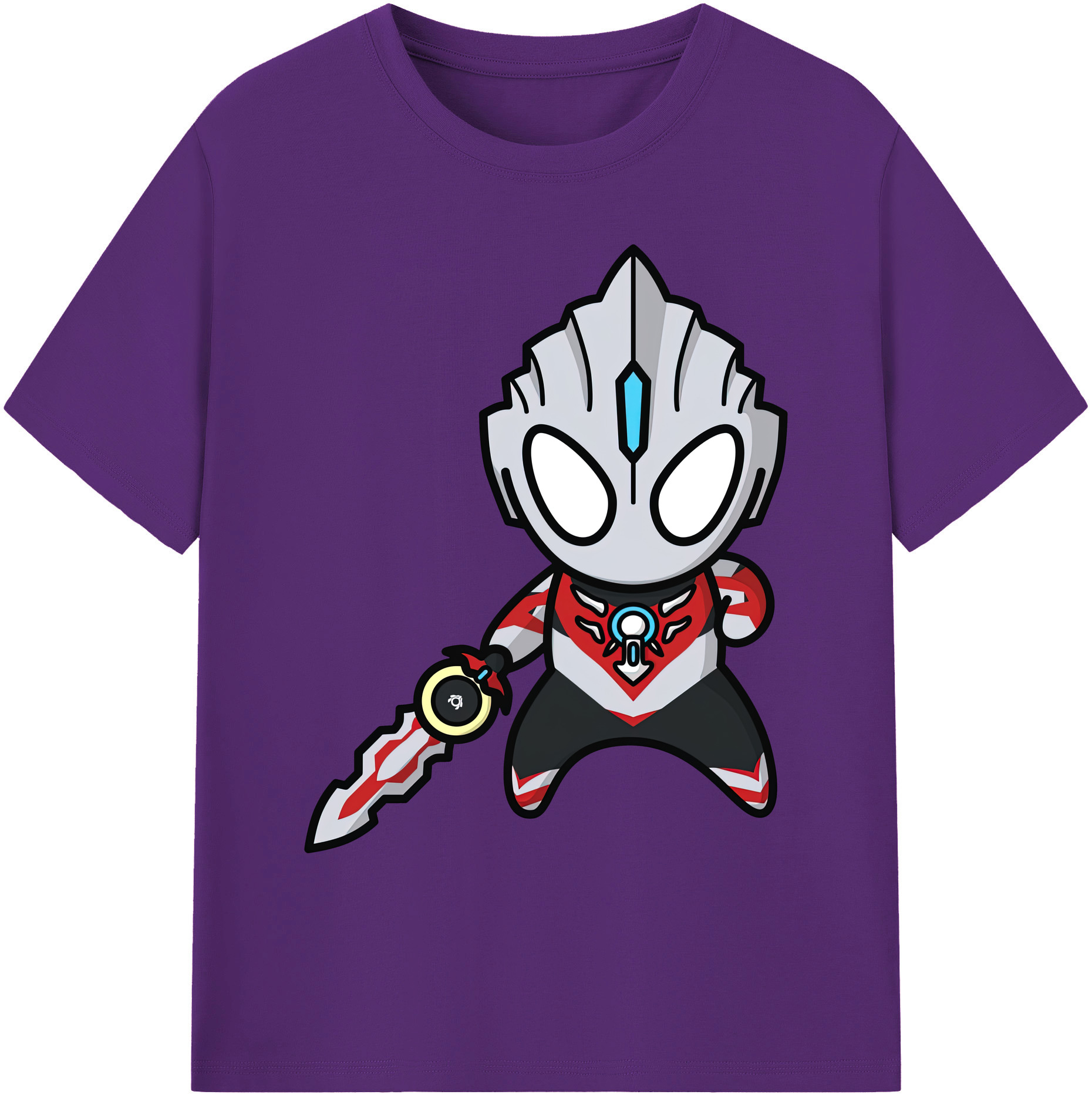 （画像用） ウルトラマン Ultraman 綿100％ メンズ半袖Tシャツ｜肌触りやわらか＆通気性