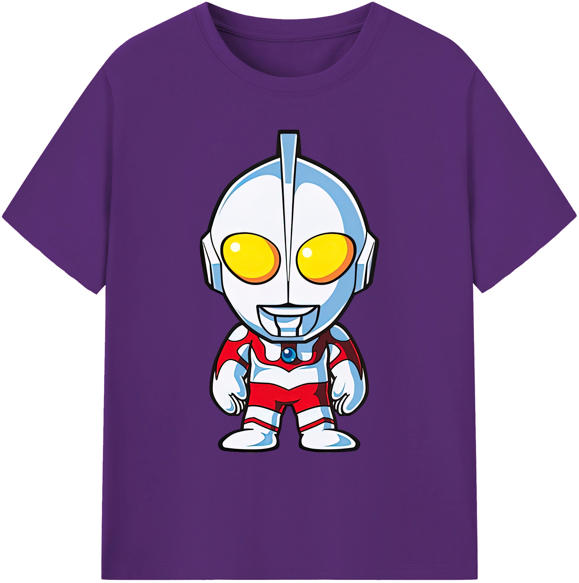 （画像用） ウルトラマン Ultraman 綿100％ メンズ半袖Tシャツ｜肌触りやわらか＆通気性