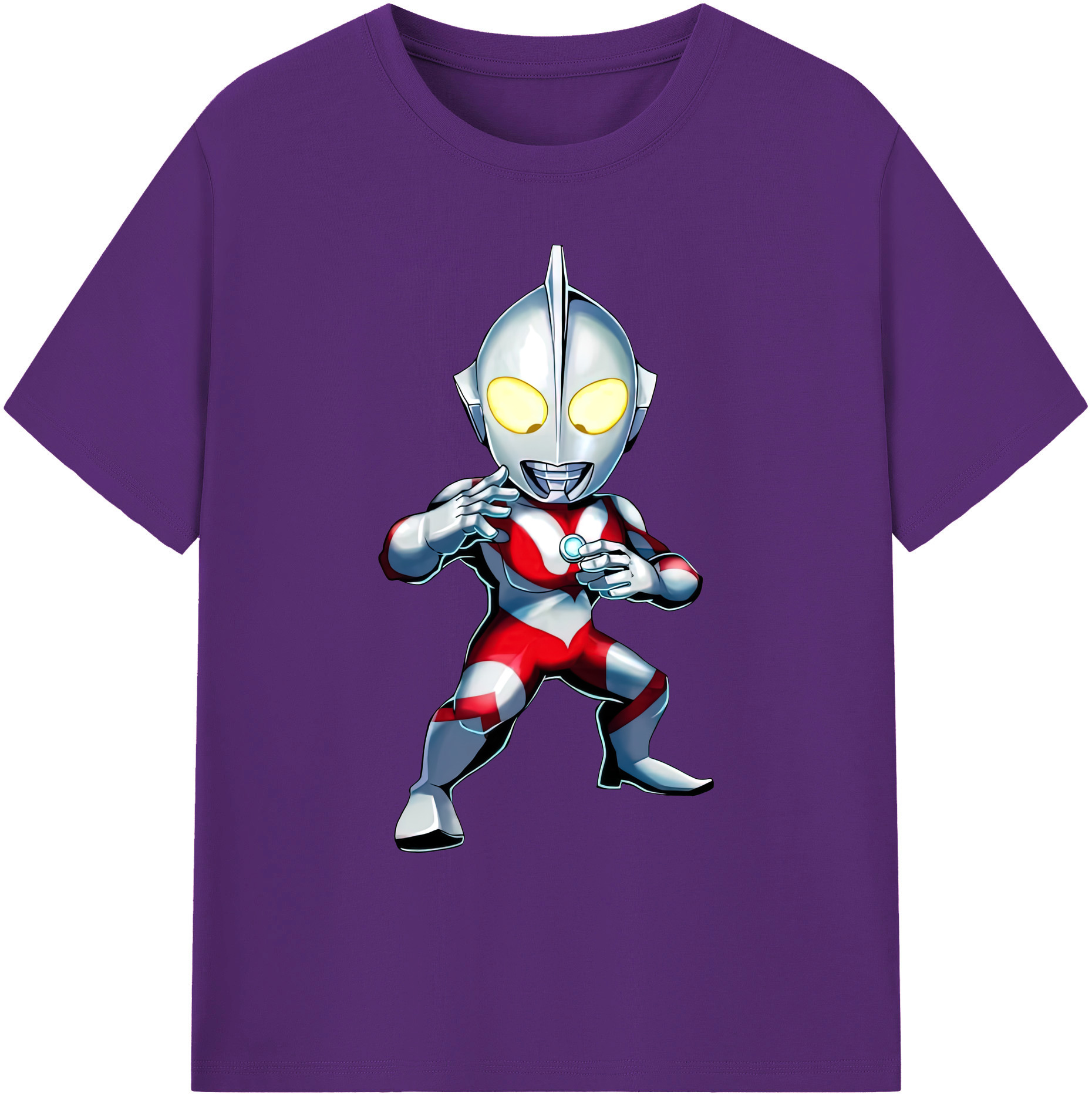（画像用） ウルトラマン Ultraman 綿100％ メンズ半袖Tシャツ｜肌触りやわらか＆通気性