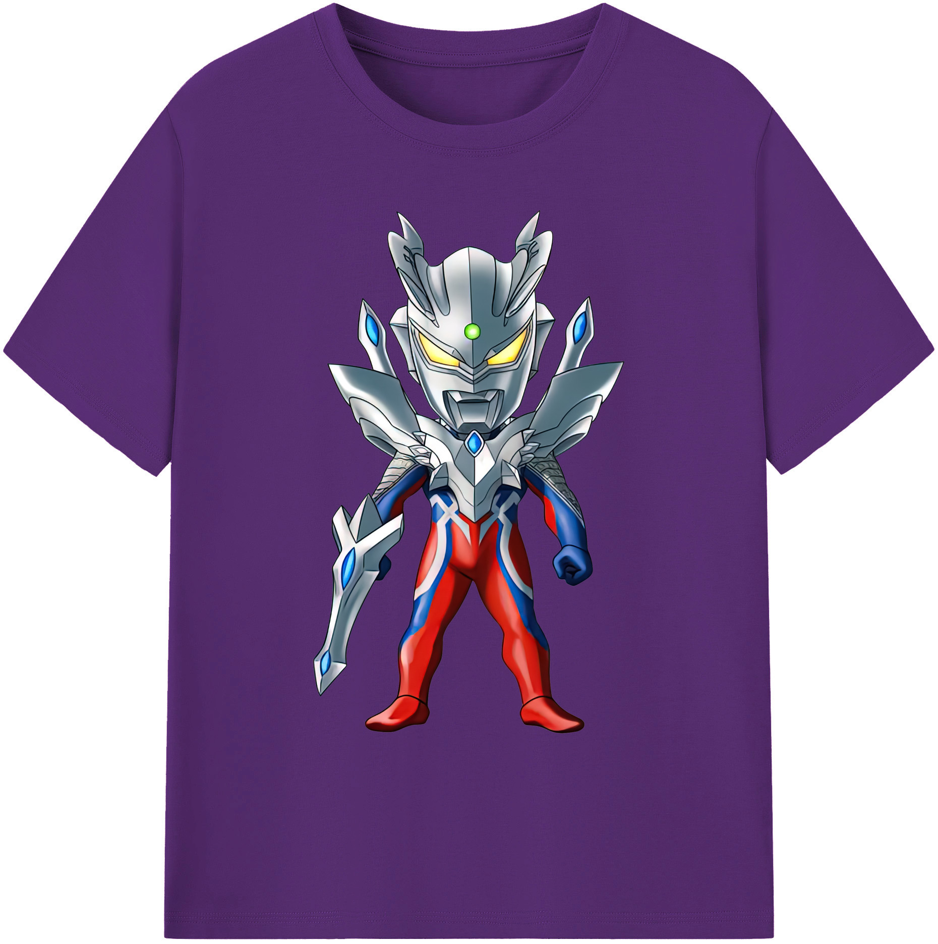 （画像用） ウルトラマン Ultraman 綿100％ メンズ半袖Tシャツ｜肌触りやわらか＆通気性