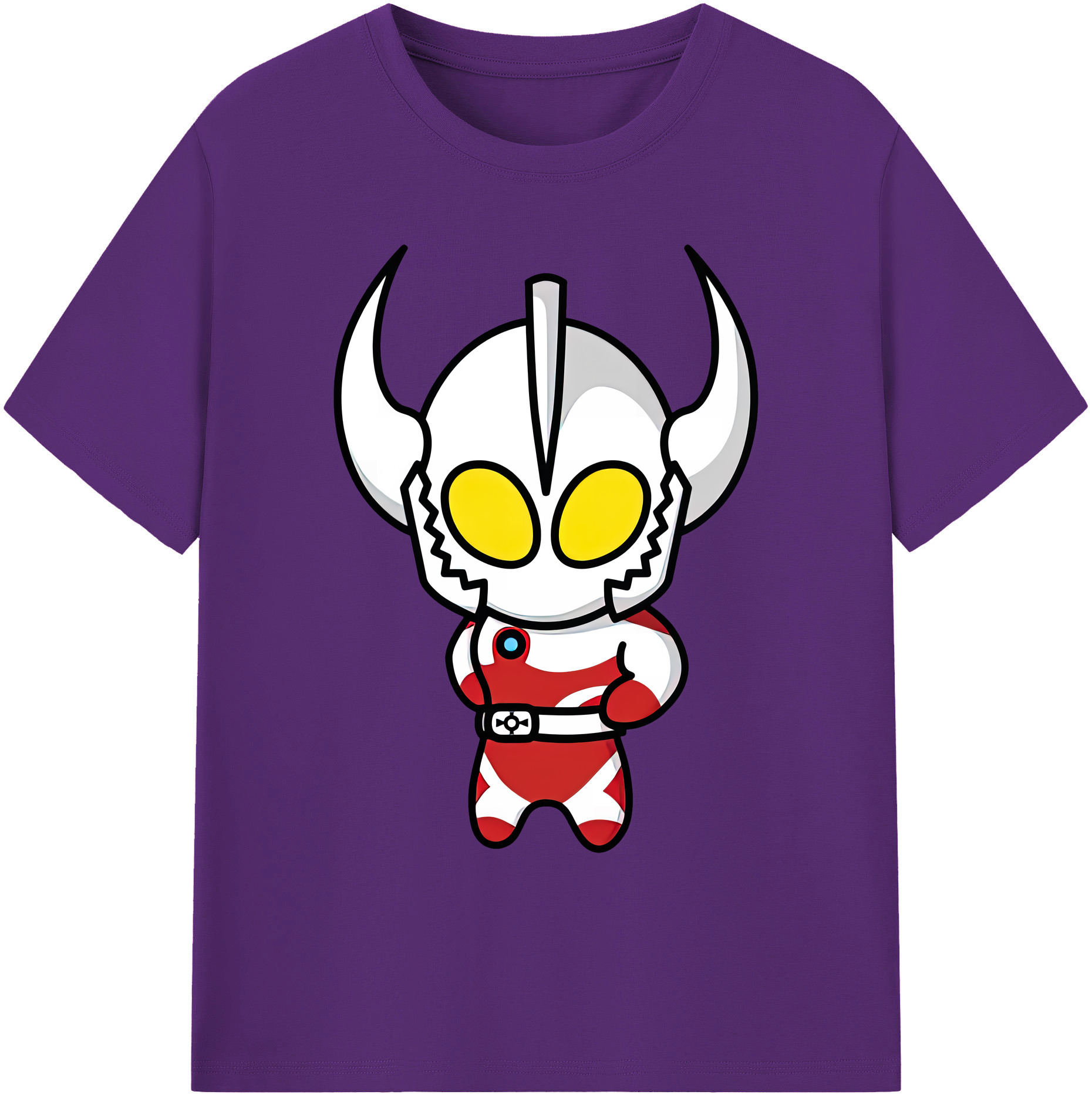 （画像用） ウルトラマン Ultraman 綿100％ メンズ半袖Tシャツ｜肌触りやわらか＆通気性