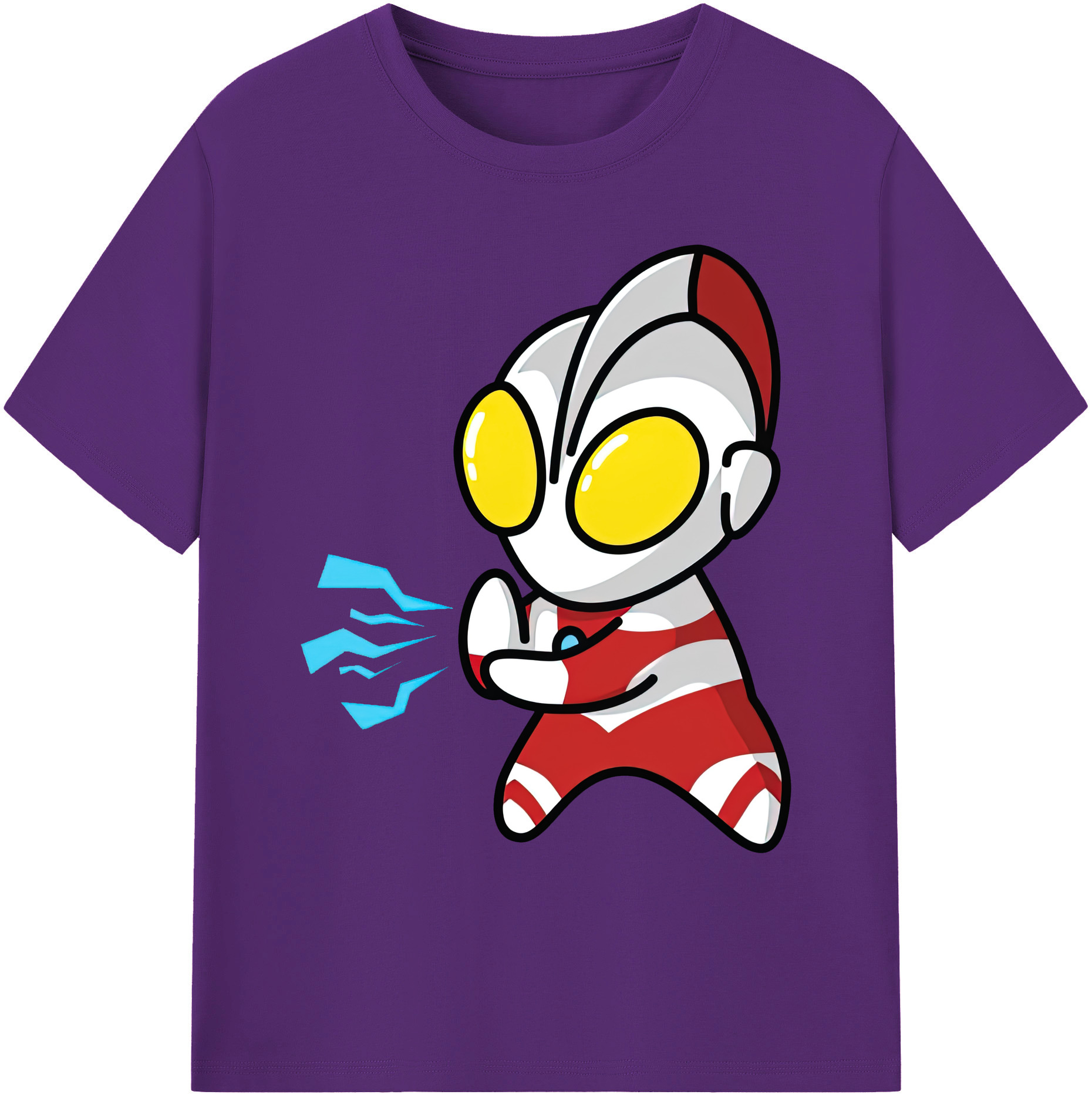 （画像用） ウルトラマン Ultraman 綿100％ メンズ半袖Tシャツ｜肌触りやわらか＆通気性