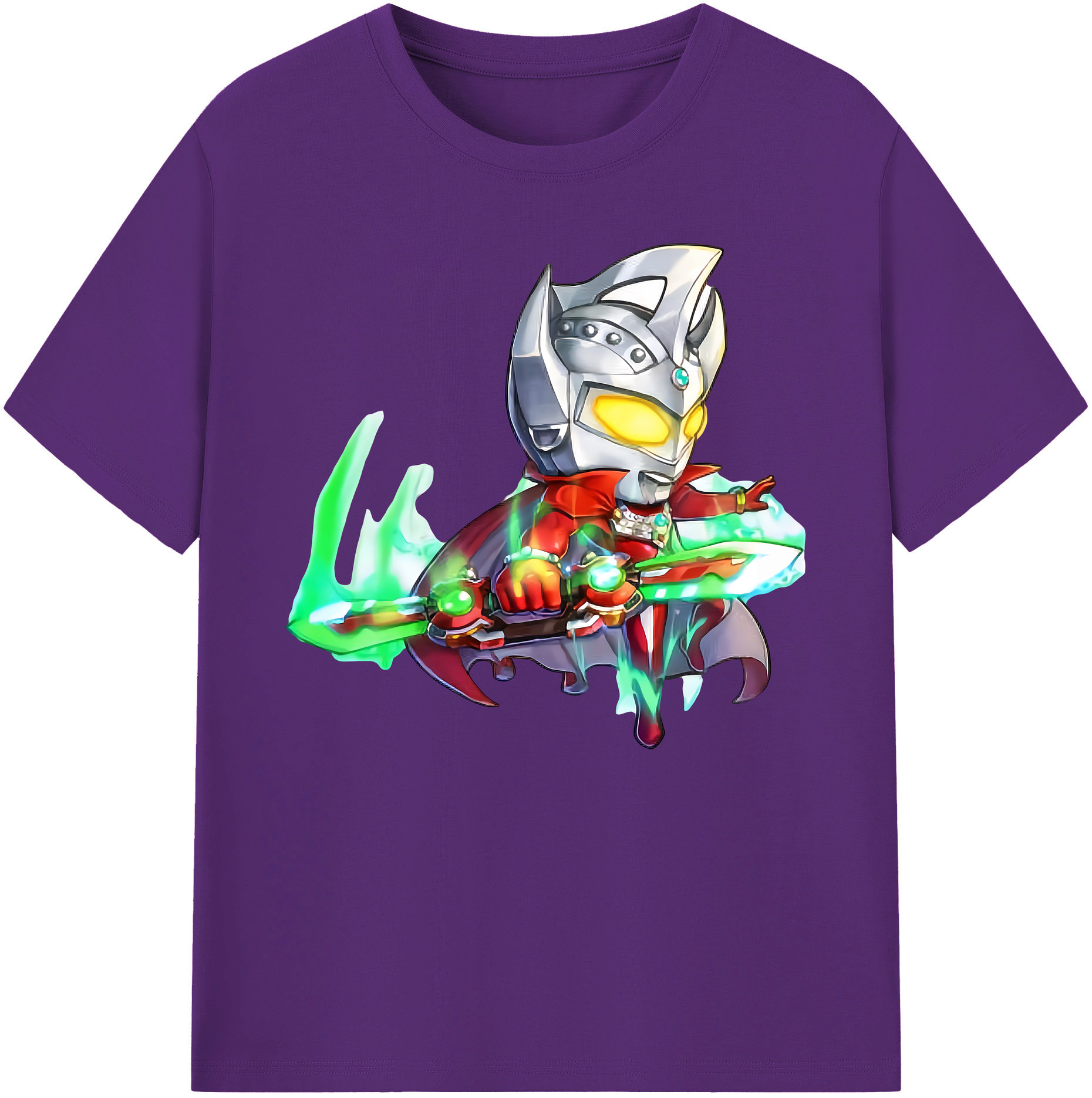 （画像用） ウルトラマン Ultraman 綿100％ メンズ半袖Tシャツ｜肌触りやわらか＆通気性