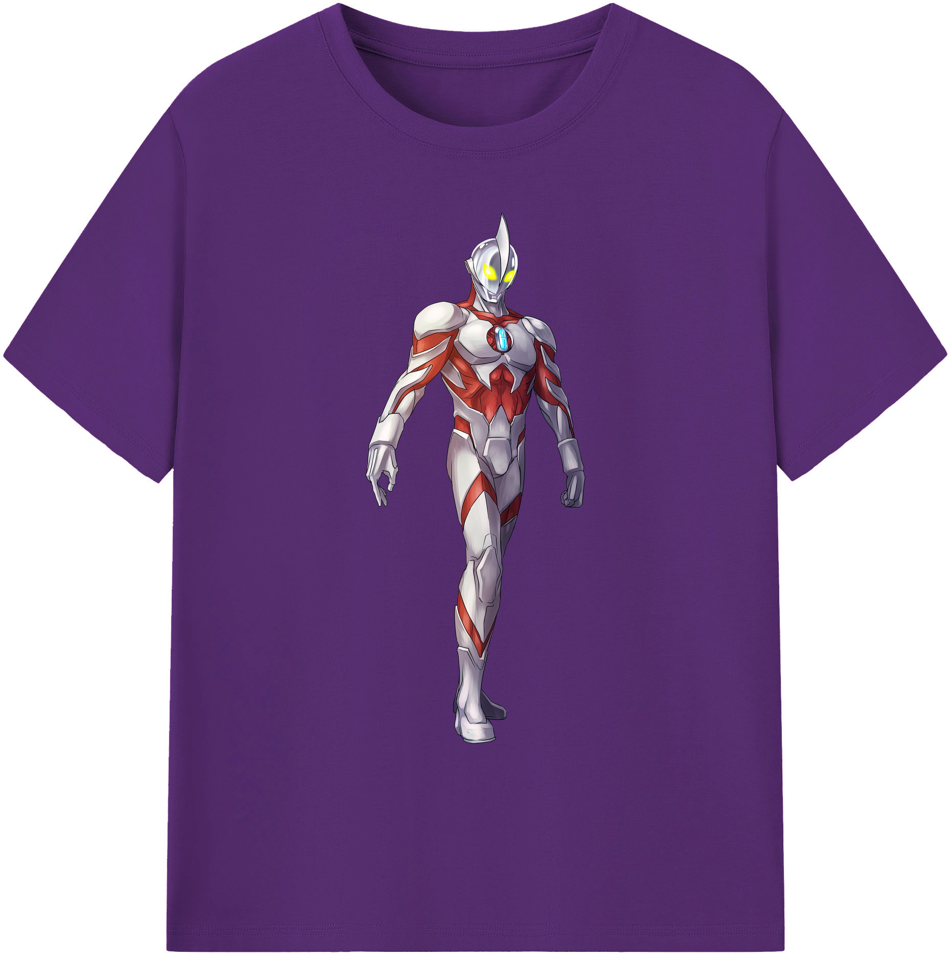 （画像用） ウルトラマン Ultraman 綿100％ メンズ半袖Tシャツ｜肌触りやわらか＆通気性