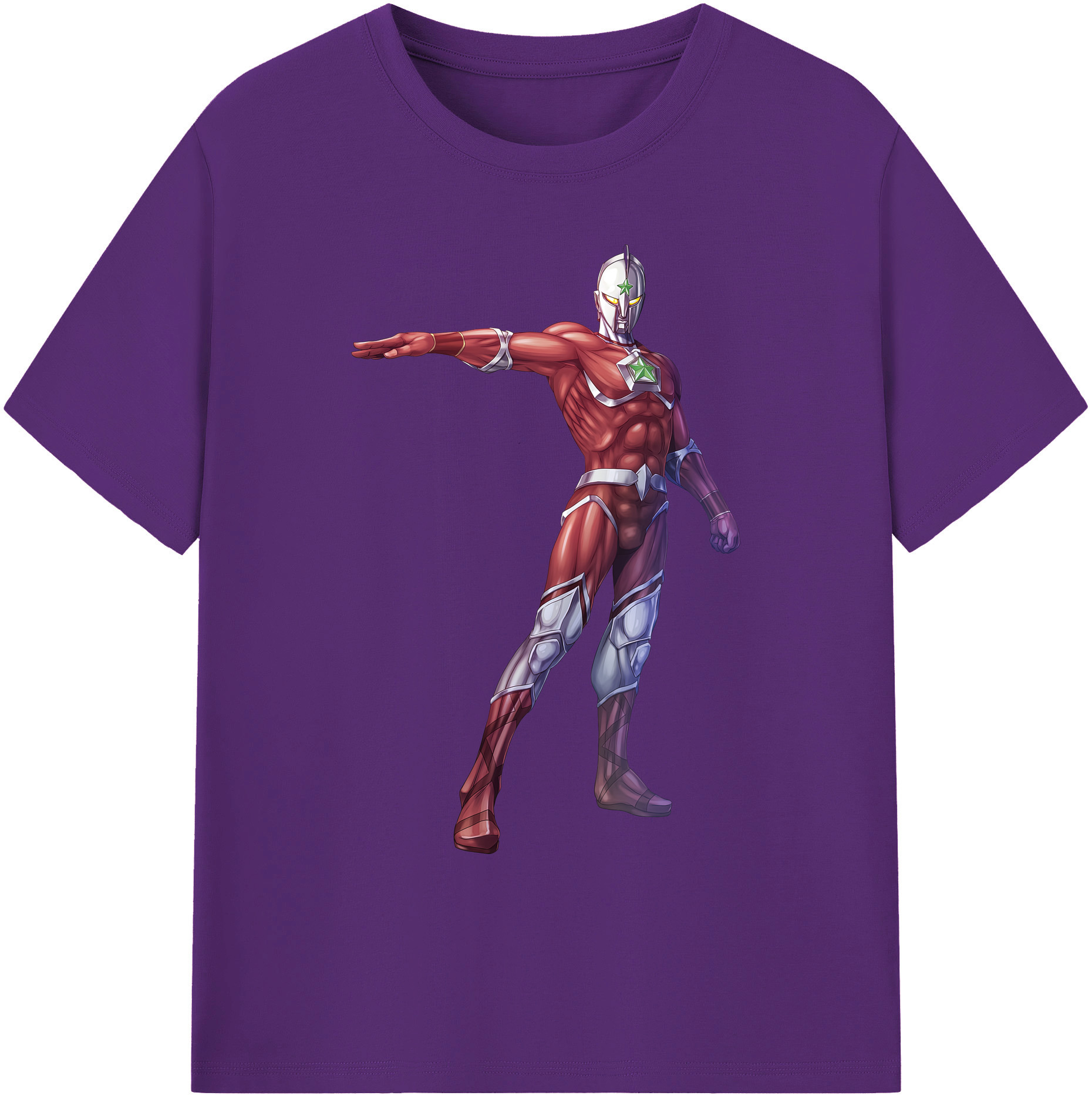 （画像用） ウルトラマン Ultraman 綿100％ メンズ半袖Tシャツ｜肌触りやわらか＆通気性