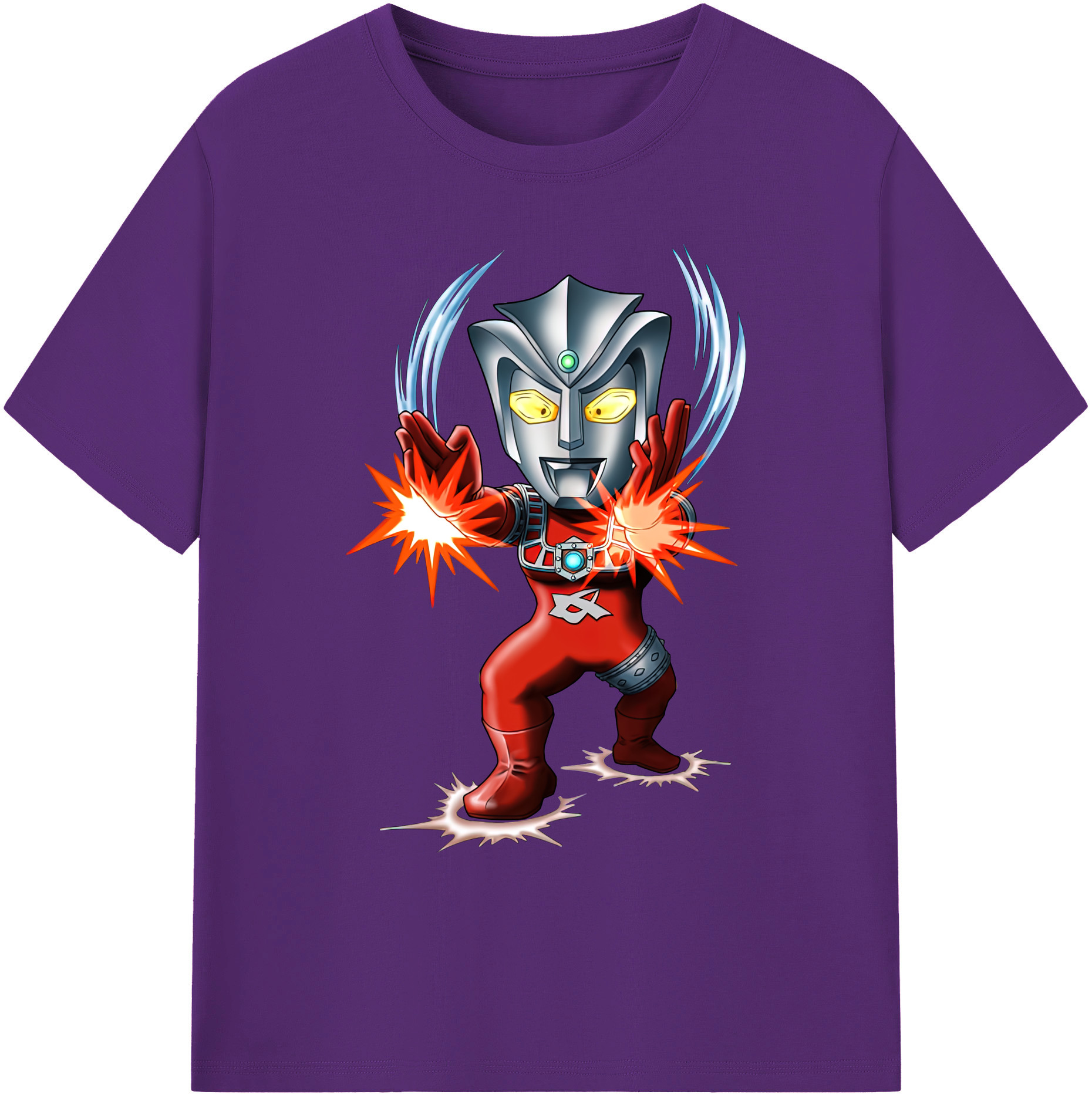 （画像用） ウルトラマン Ultraman 綿100％ メンズ半袖Tシャツ｜肌触りやわらか＆通気性