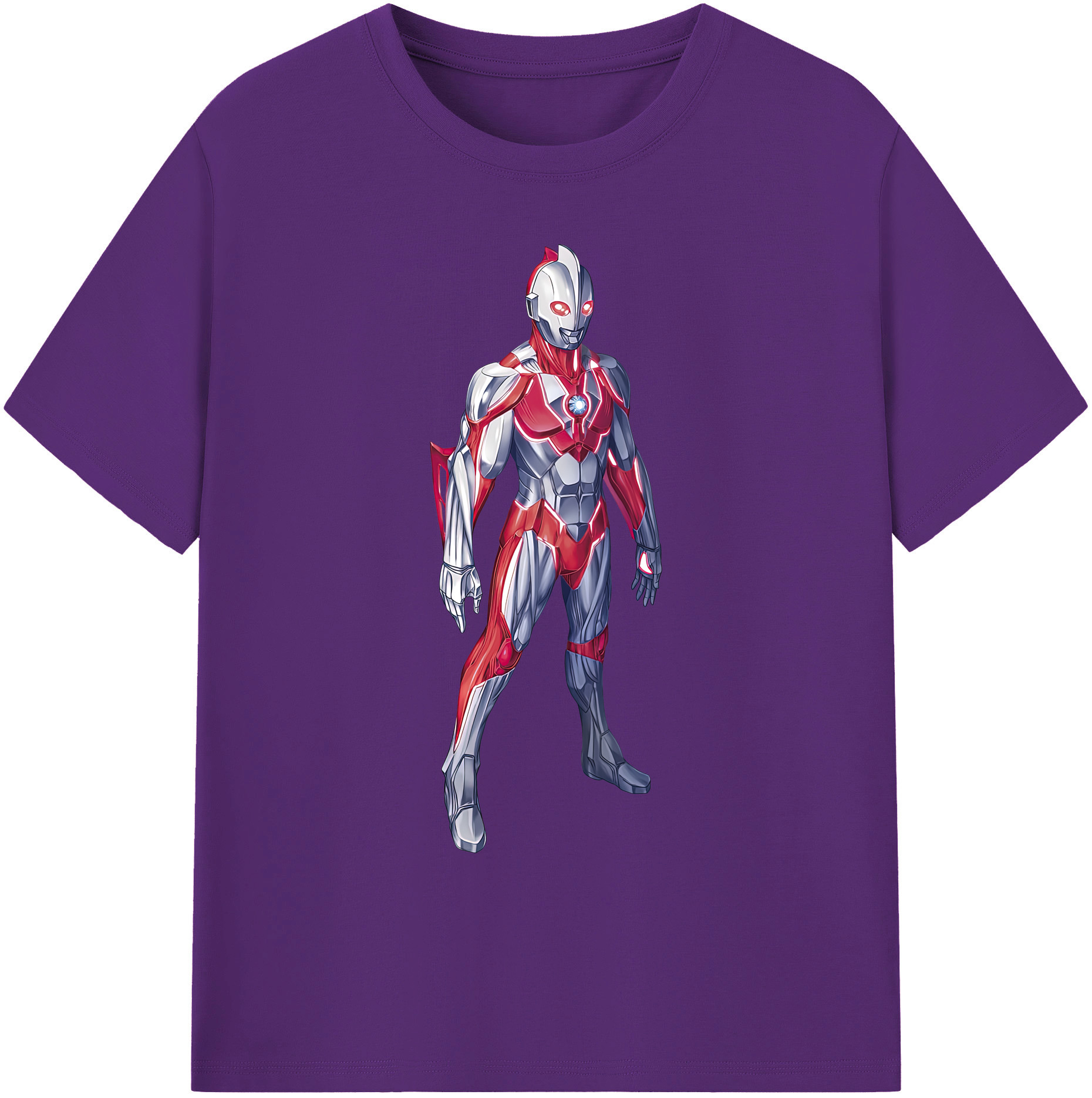 （画像用） ウルトラマン Ultraman 綿100％ メンズ半袖Tシャツ｜肌触りやわらか＆通気性