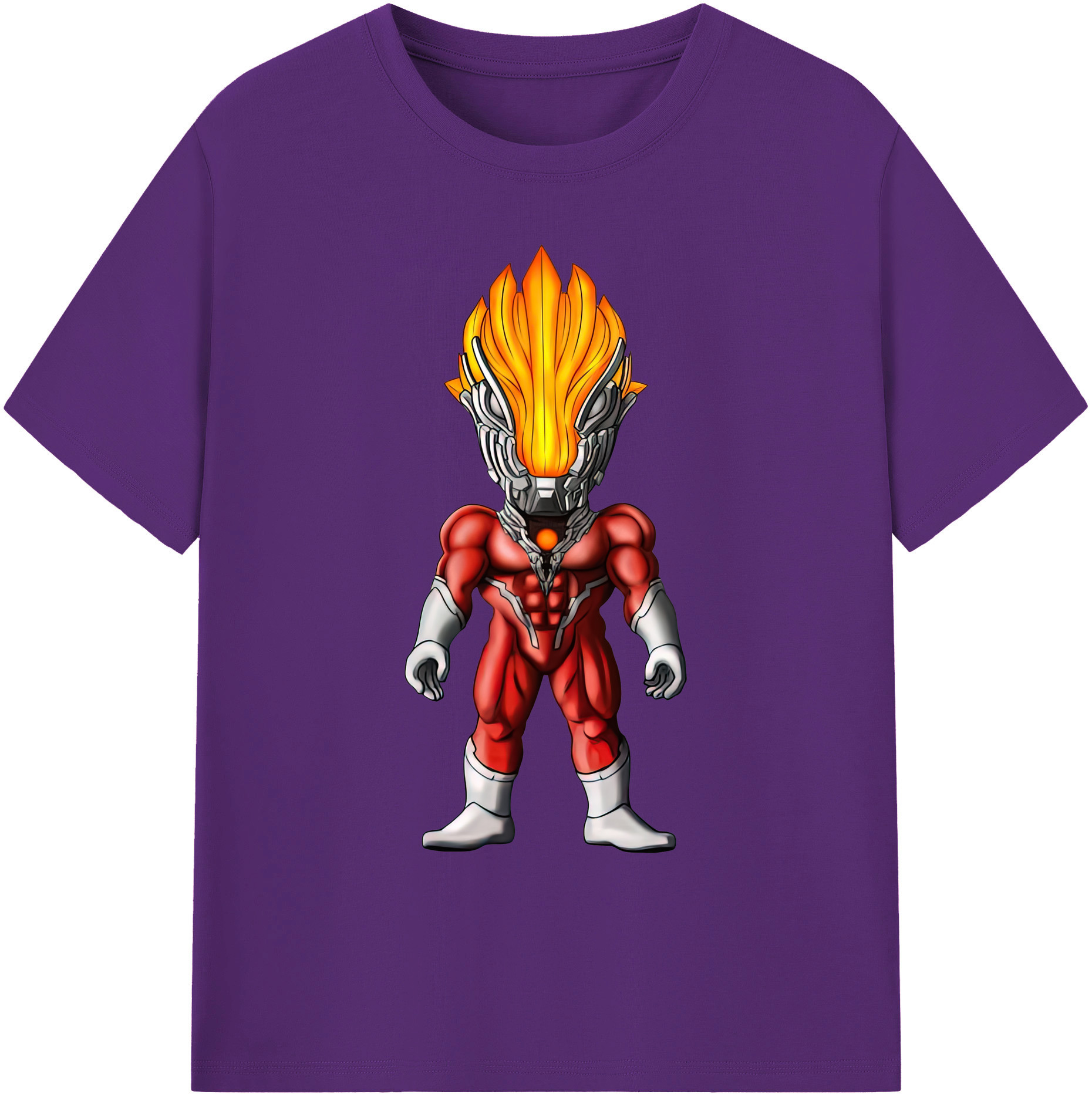 （画像用） ウルトラマン Ultraman 綿100％ メンズ半袖Tシャツ｜肌触りやわらか＆通気性