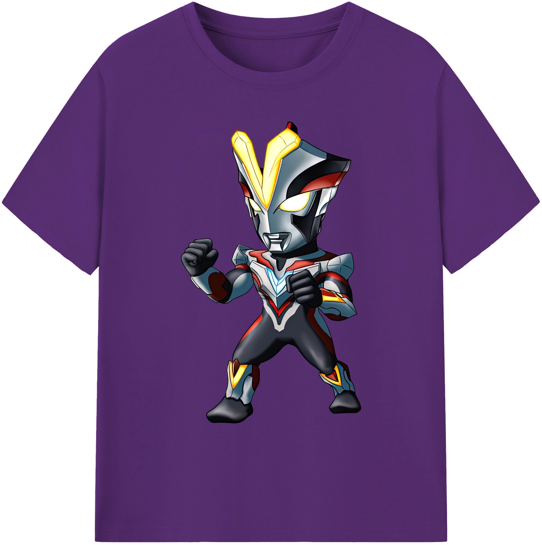 （画像用） ウルトラマン Ultraman 綿100％ メンズ半袖Tシャツ｜肌触りやわらか＆通気性