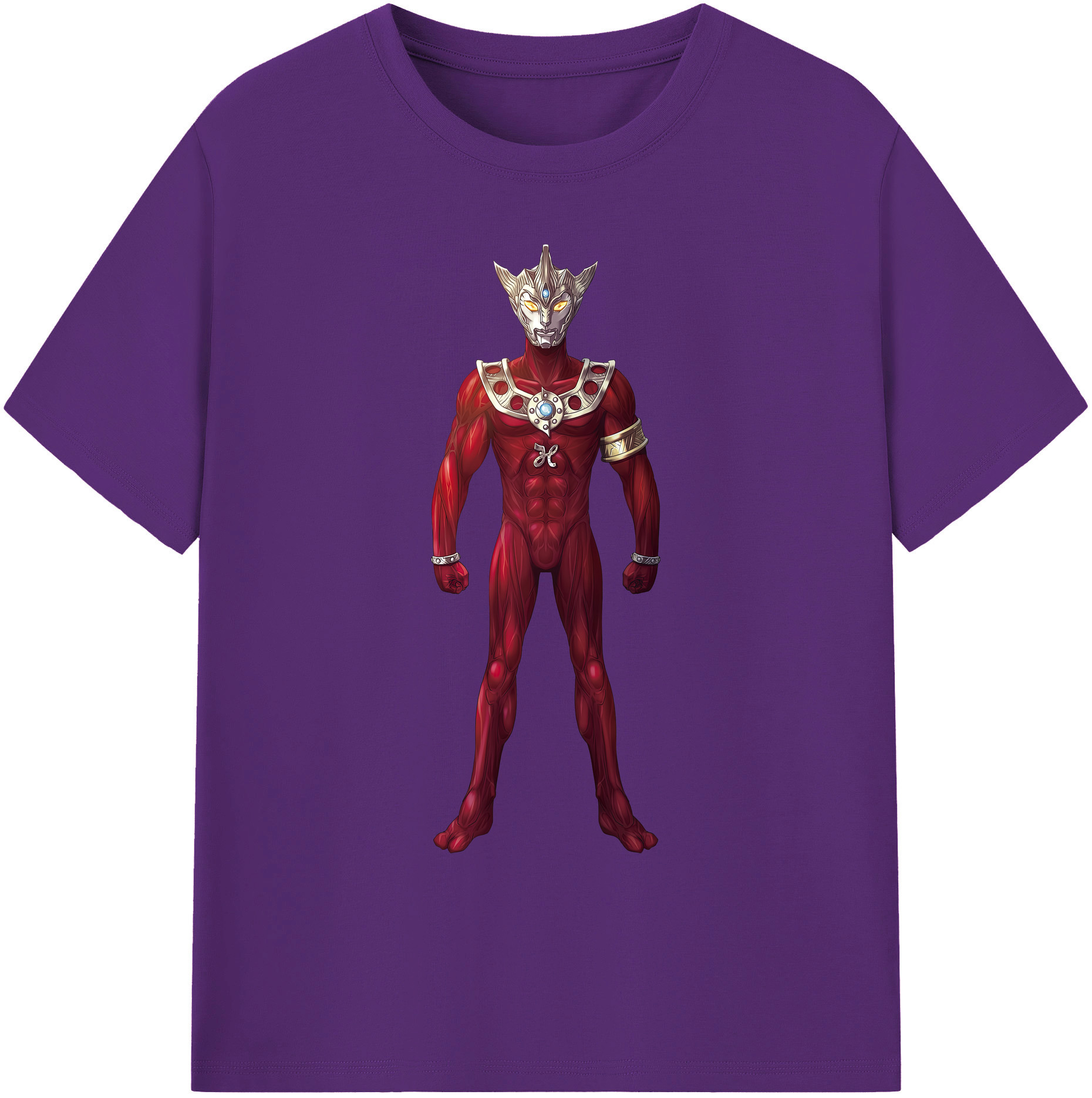（画像用） ウルトラマン Ultraman 綿100％ メンズ半袖Tシャツ｜肌触りやわらか＆通気性
