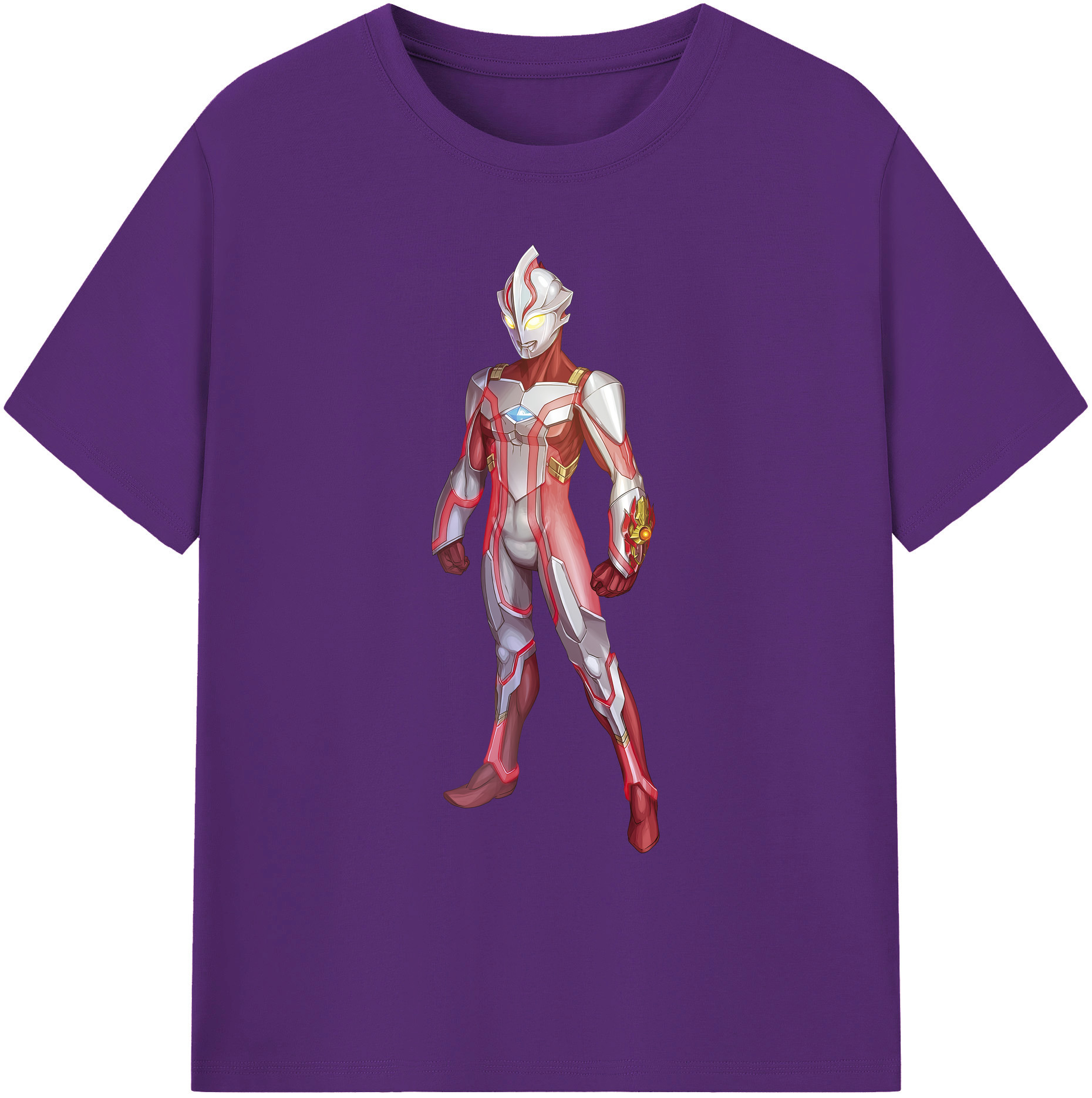 （画像用） ウルトラマン Ultraman 綿100％ メンズ半袖Tシャツ｜肌触りやわらか＆通気性