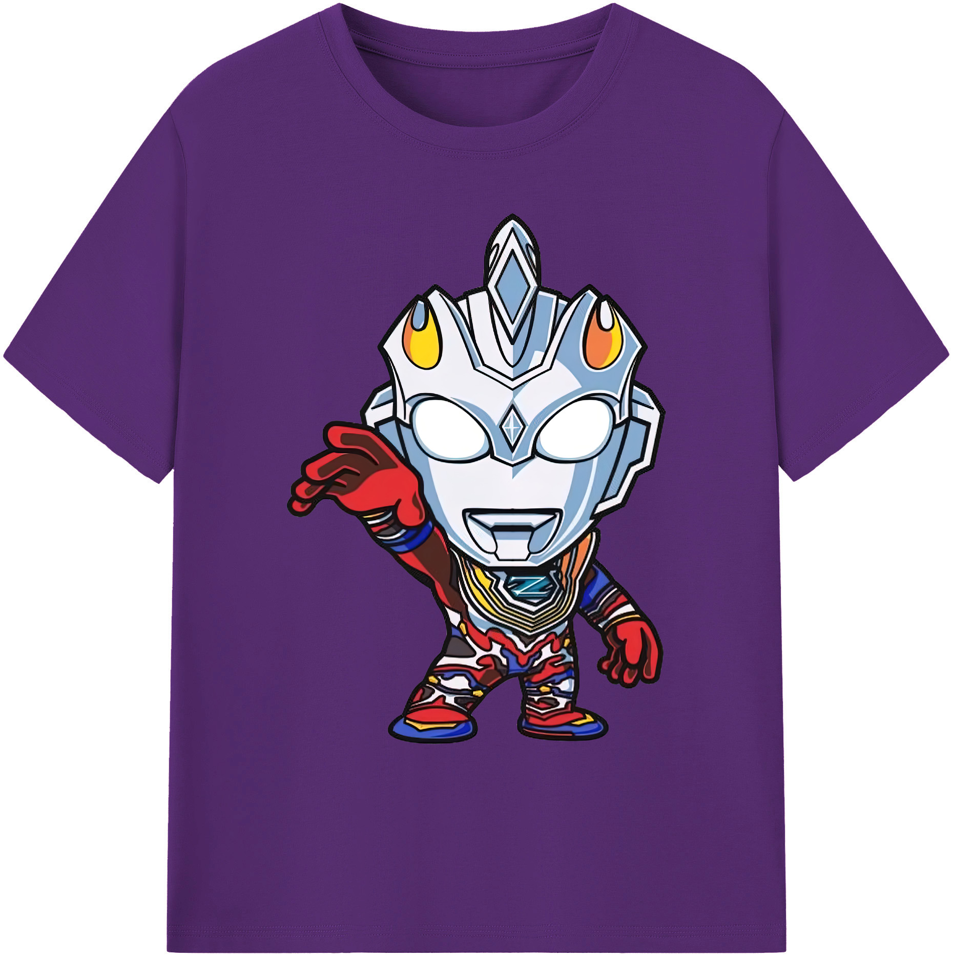 （画像用） ウルトラマン Ultraman 綿100％ メンズ半袖Tシャツ｜肌触りやわらか＆通気性