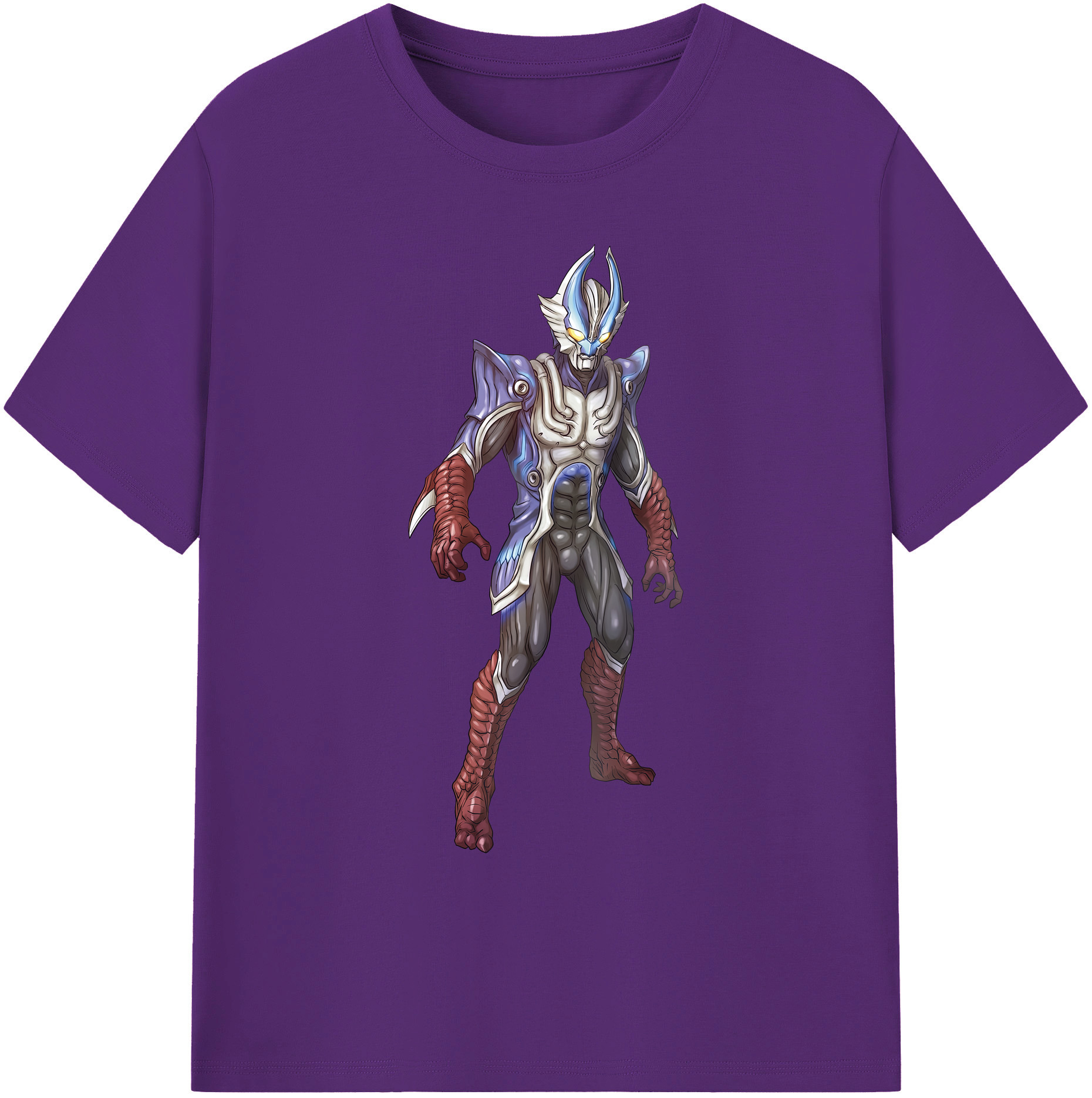 （画像用） ウルトラマン Ultraman 綿100％ メンズ半袖Tシャツ｜肌触りやわらか＆通気性