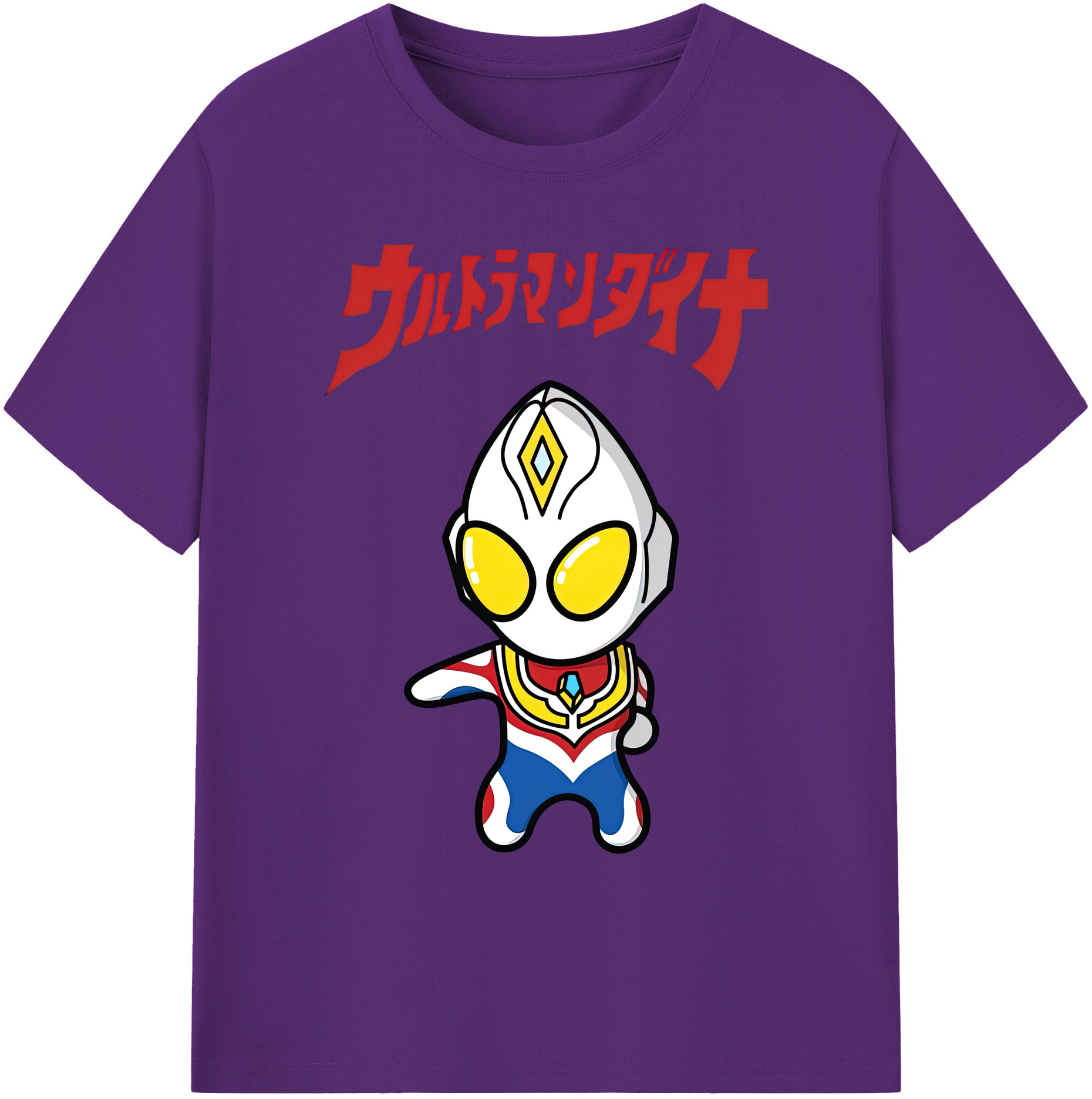 （画像用） ウルトラマン Ultraman 綿100％ メンズ半袖Tシャツ｜肌触りやわらか＆通気性