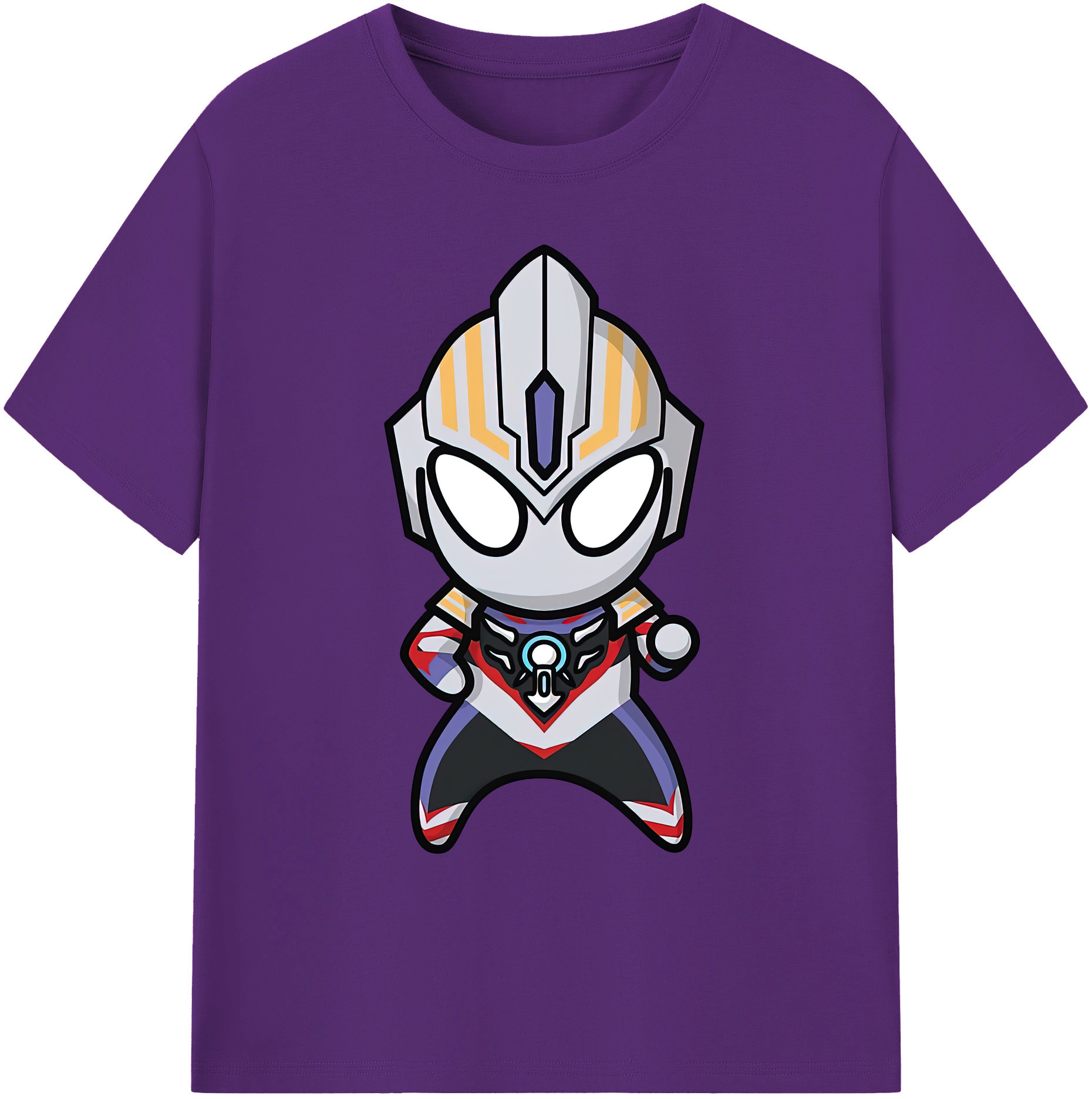 （画像用） ウルトラマン Ultraman 綿100％ メンズ半袖Tシャツ｜肌触りやわらか＆通気性