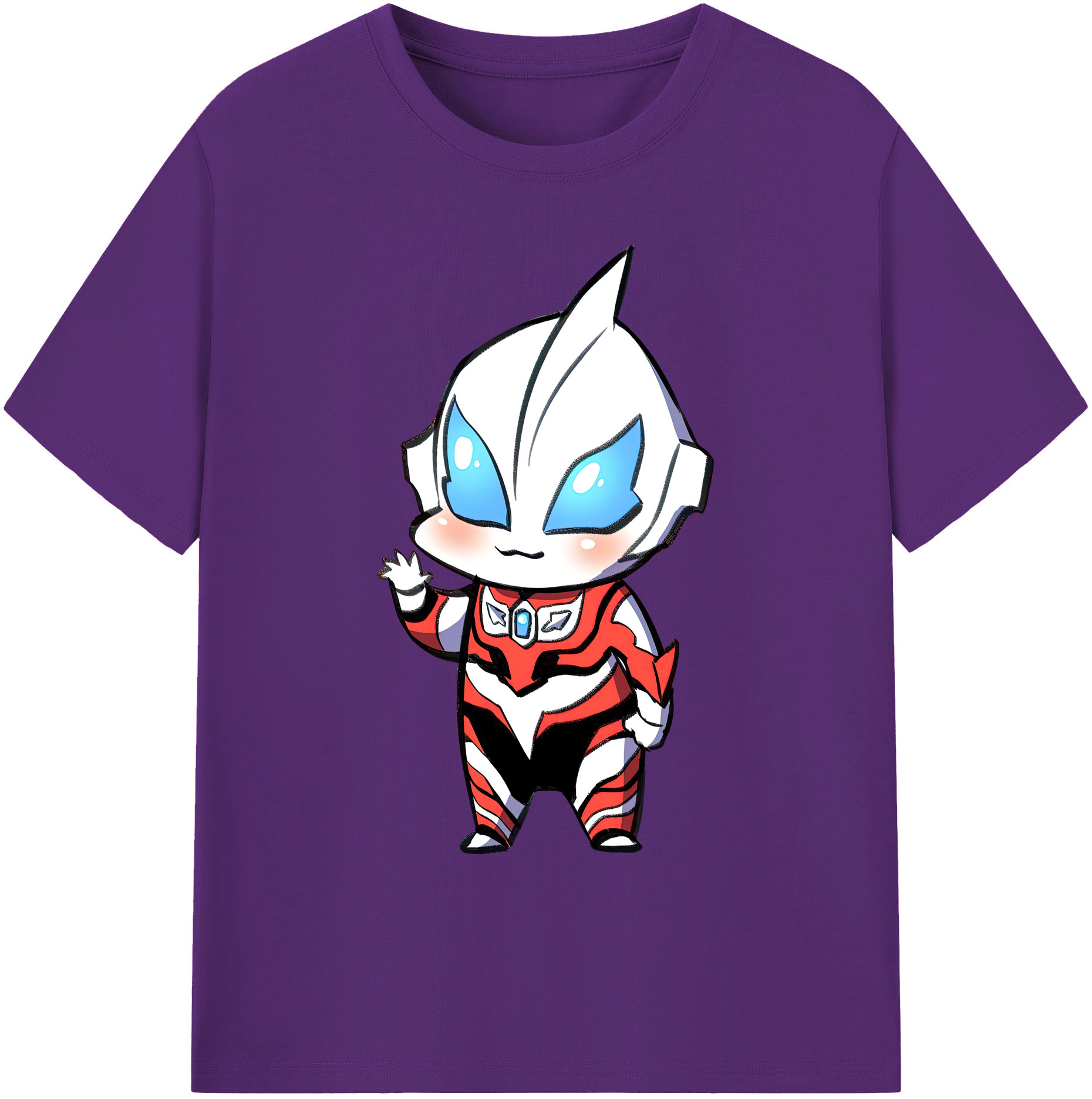 （画像用） ウルトラマン Ultraman 綿100％ メンズ半袖Tシャツ｜肌触りやわらか＆通気性