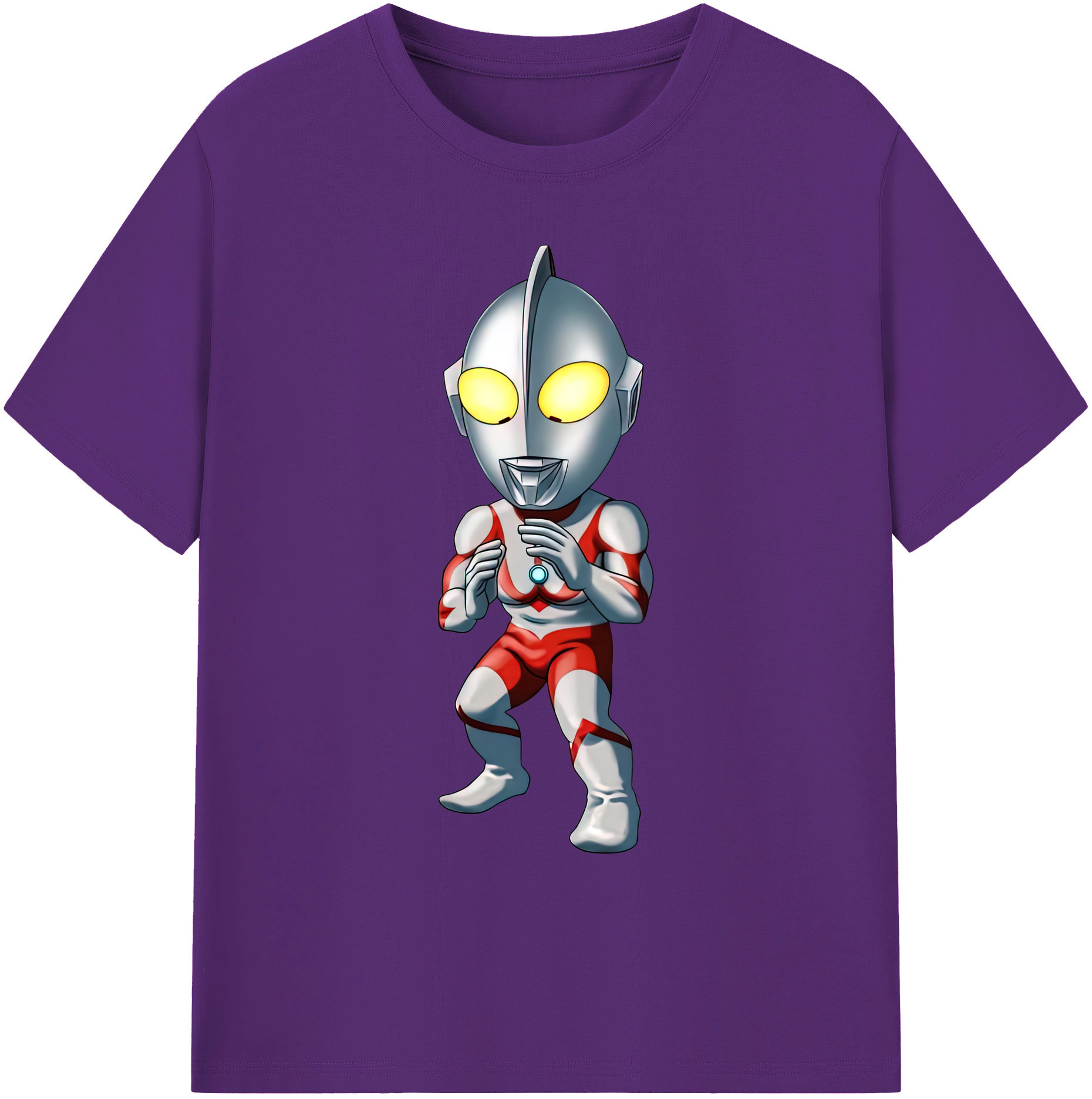 （画像用） ウルトラマン Ultraman 綿100％ メンズ半袖Tシャツ｜肌触りやわらか＆通気性