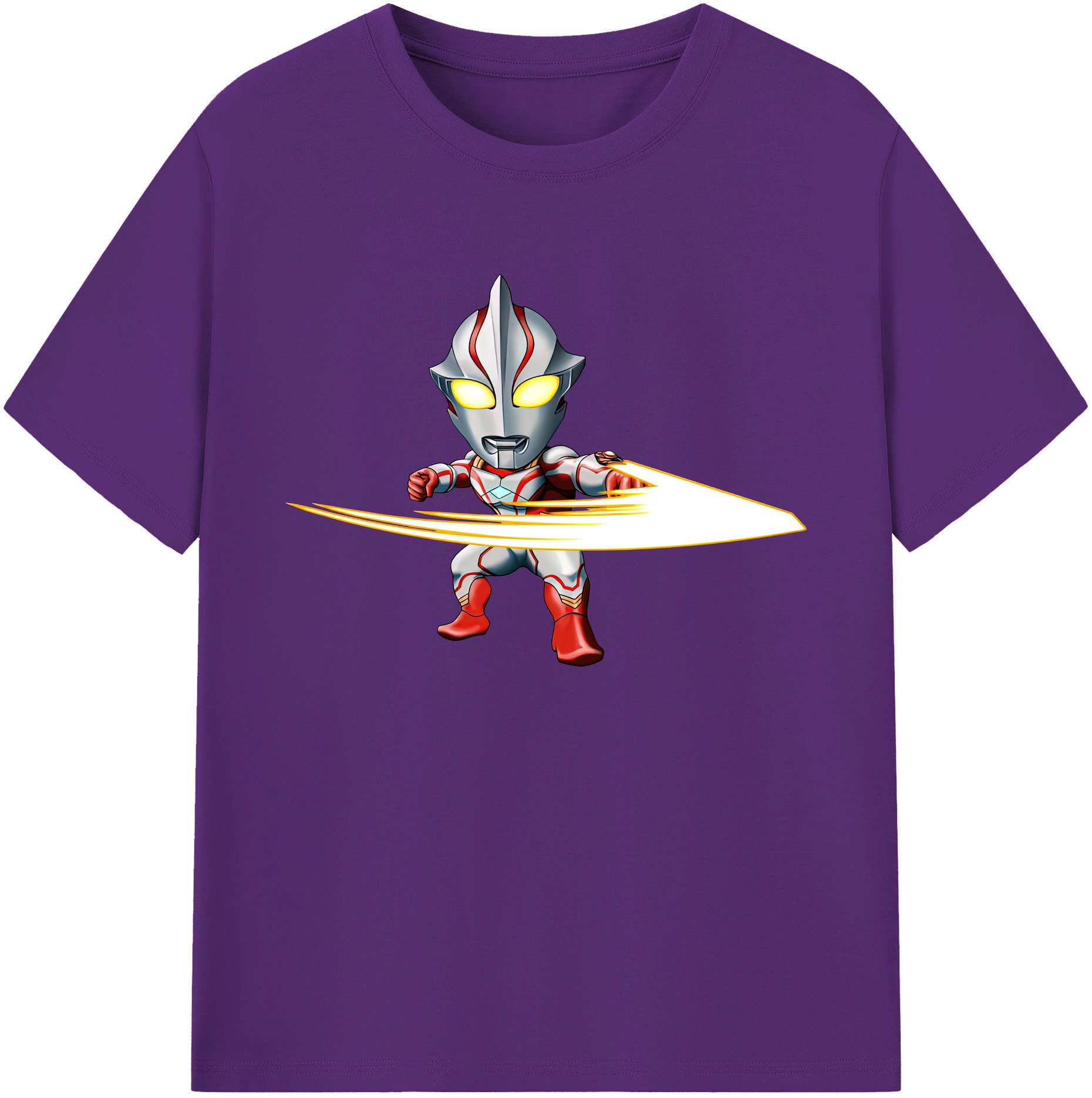 （画像用） ウルトラマン Ultraman 綿100％ メンズ半袖Tシャツ｜肌触りやわらか＆通気性