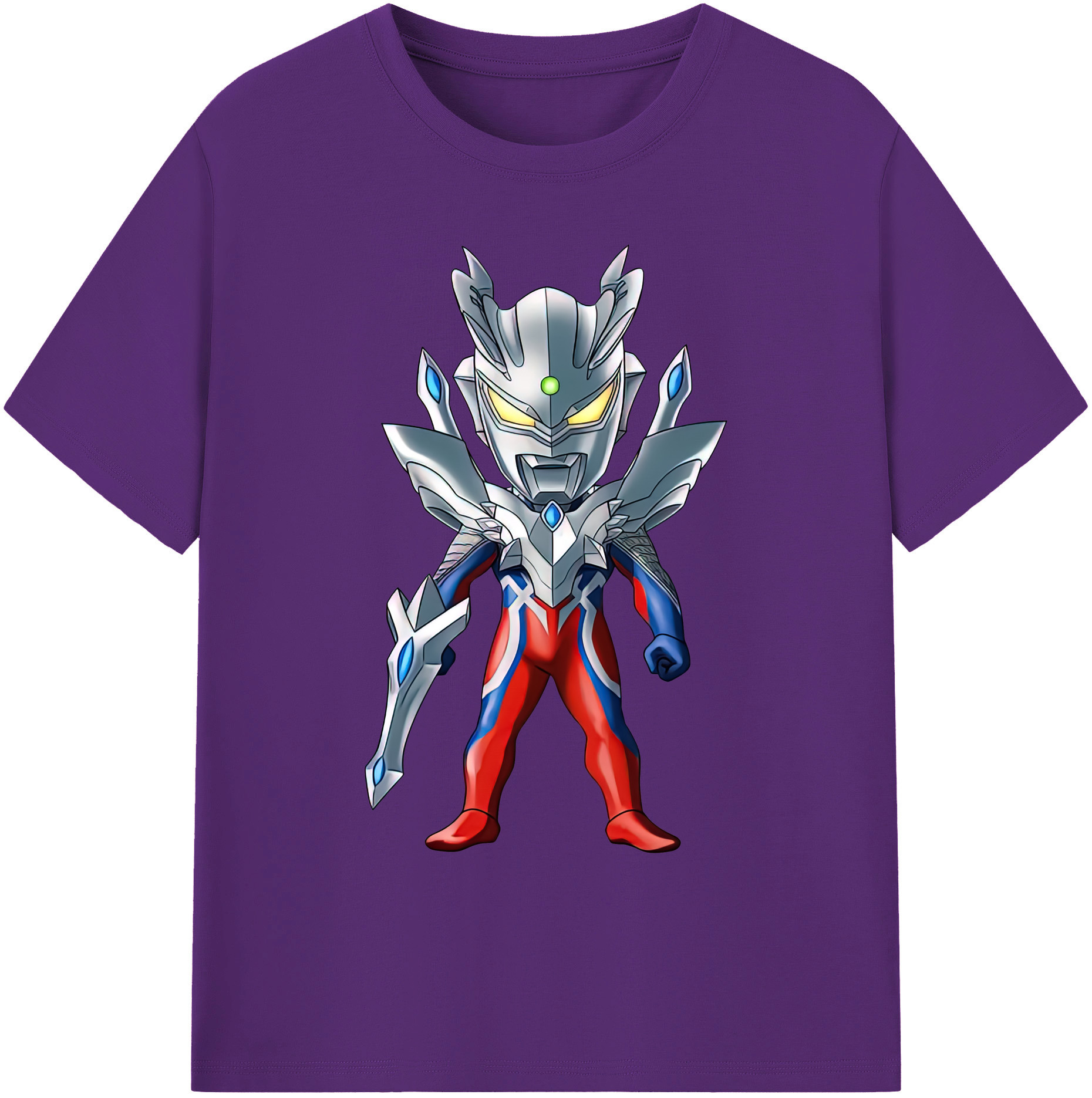 （画像用） ウルトラマン Ultraman 綿100％ メンズ半袖Tシャツ｜肌触りやわらか＆通気性