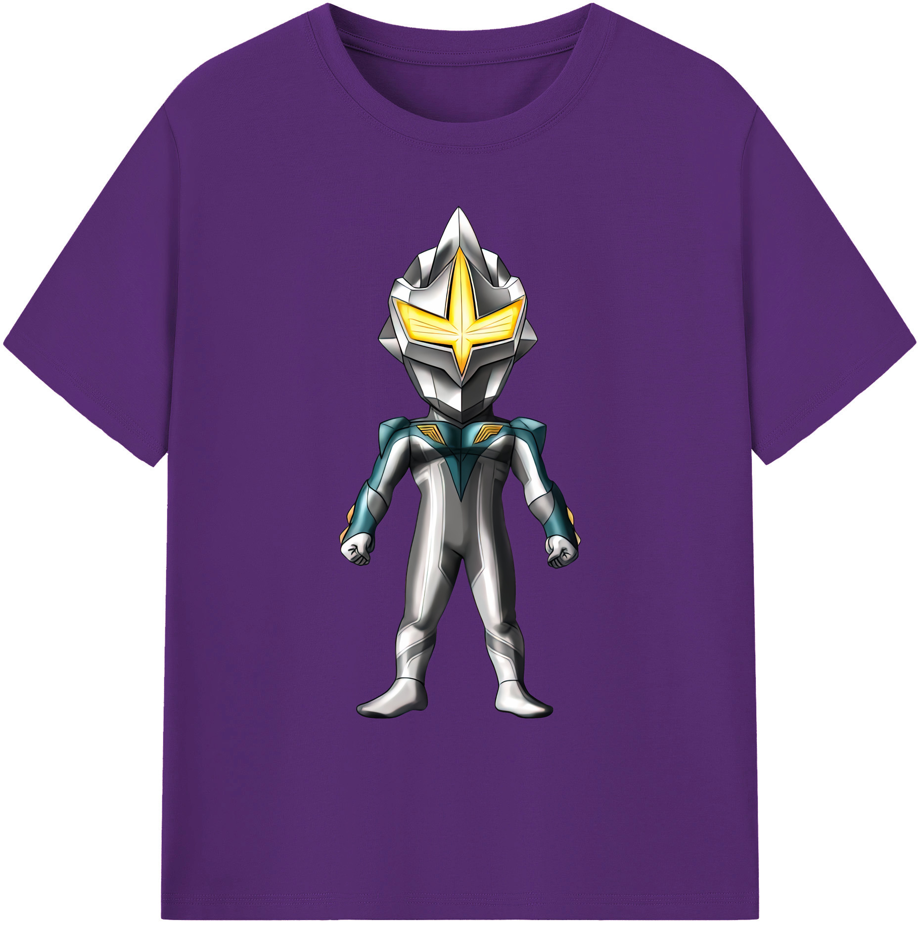 （画像用） ウルトラマン Ultraman 綿100％ メンズ半袖Tシャツ｜肌触りやわらか＆通気性