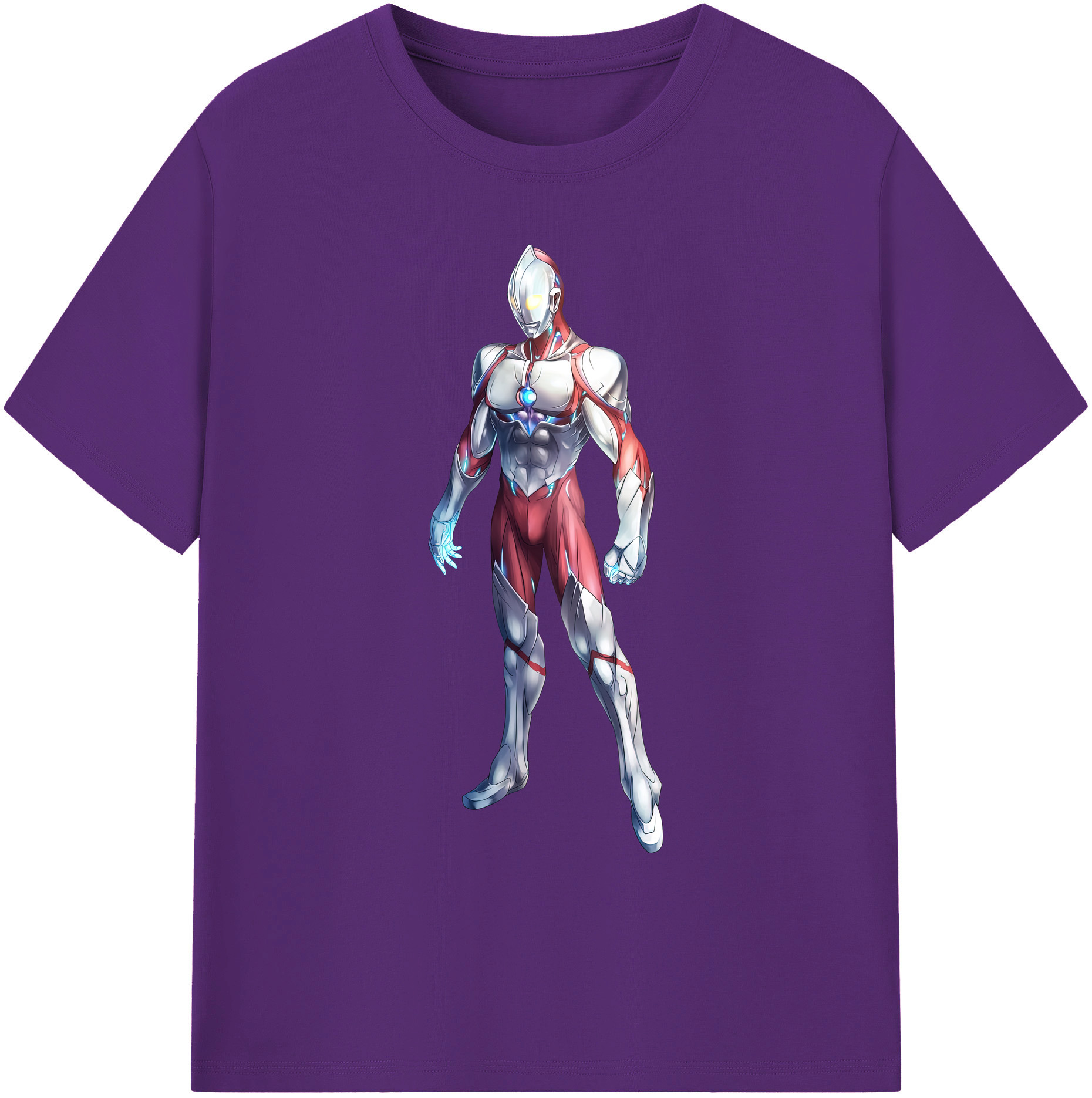 （画像用） ウルトラマン Ultraman 綿100％ メンズ半袖Tシャツ｜肌触りやわらか＆通気性