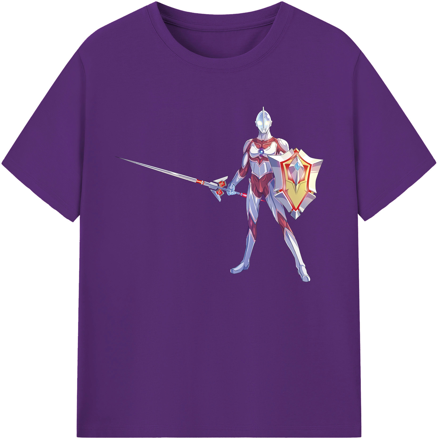 （画像用） ウルトラマン Ultraman 綿100％ メンズ半袖Tシャツ｜肌触りやわらか＆通気性