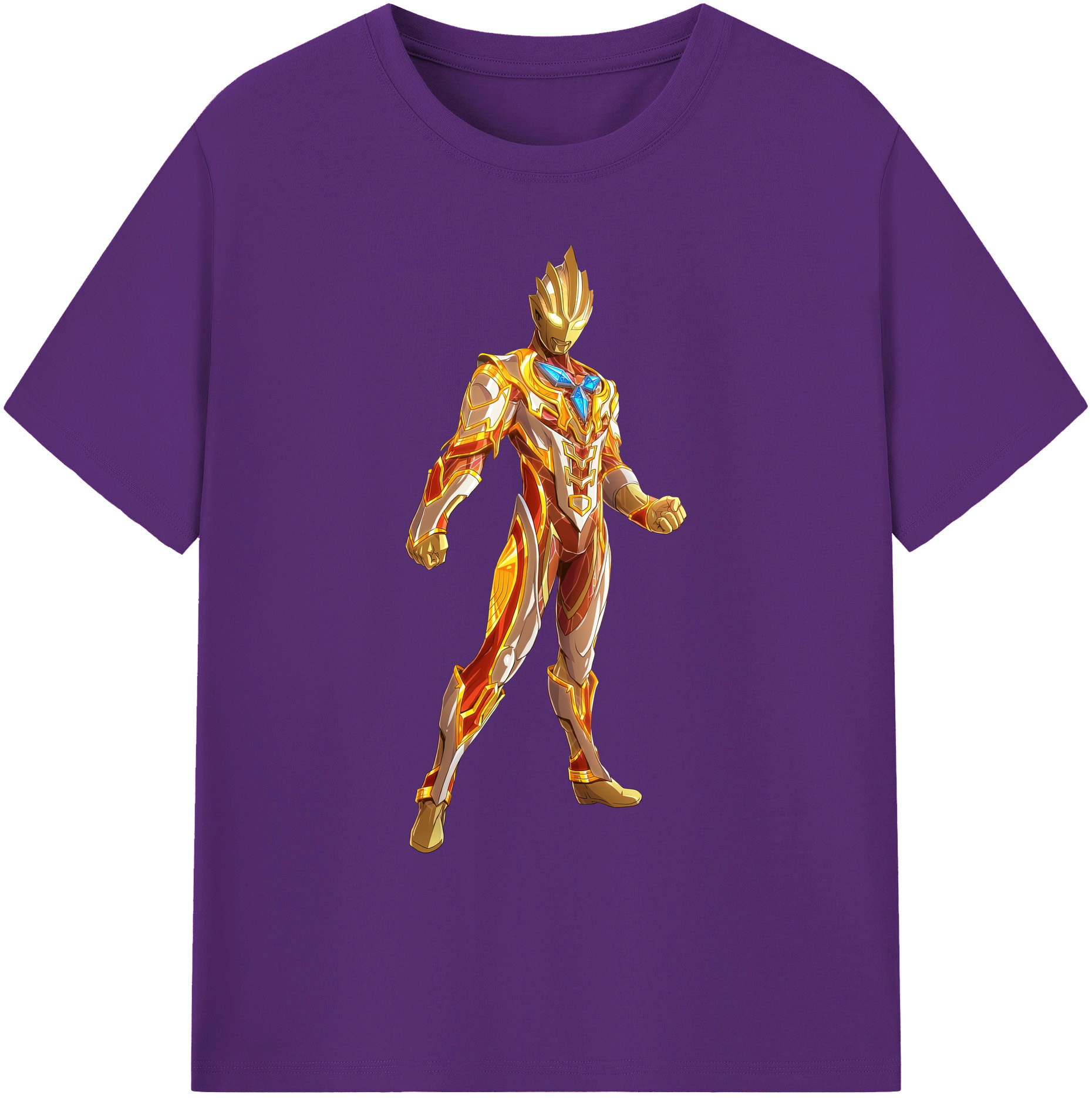 （画像用） ウルトラマン Ultraman 綿100％ メンズ半袖Tシャツ｜肌触りやわらか＆通気性