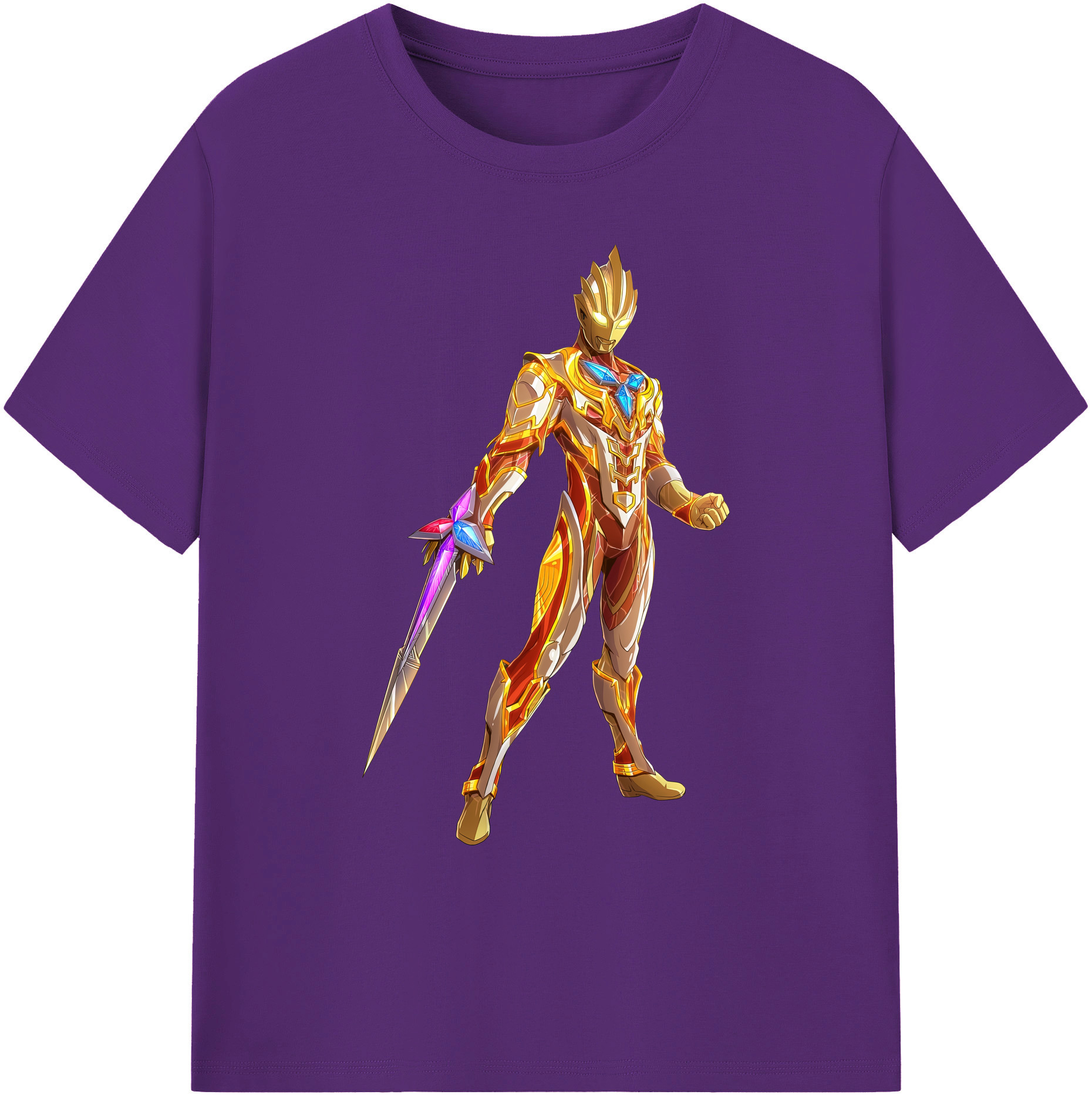 （画像用） ウルトラマン Ultraman 綿100％ メンズ半袖Tシャツ｜肌触りやわらか＆通気性