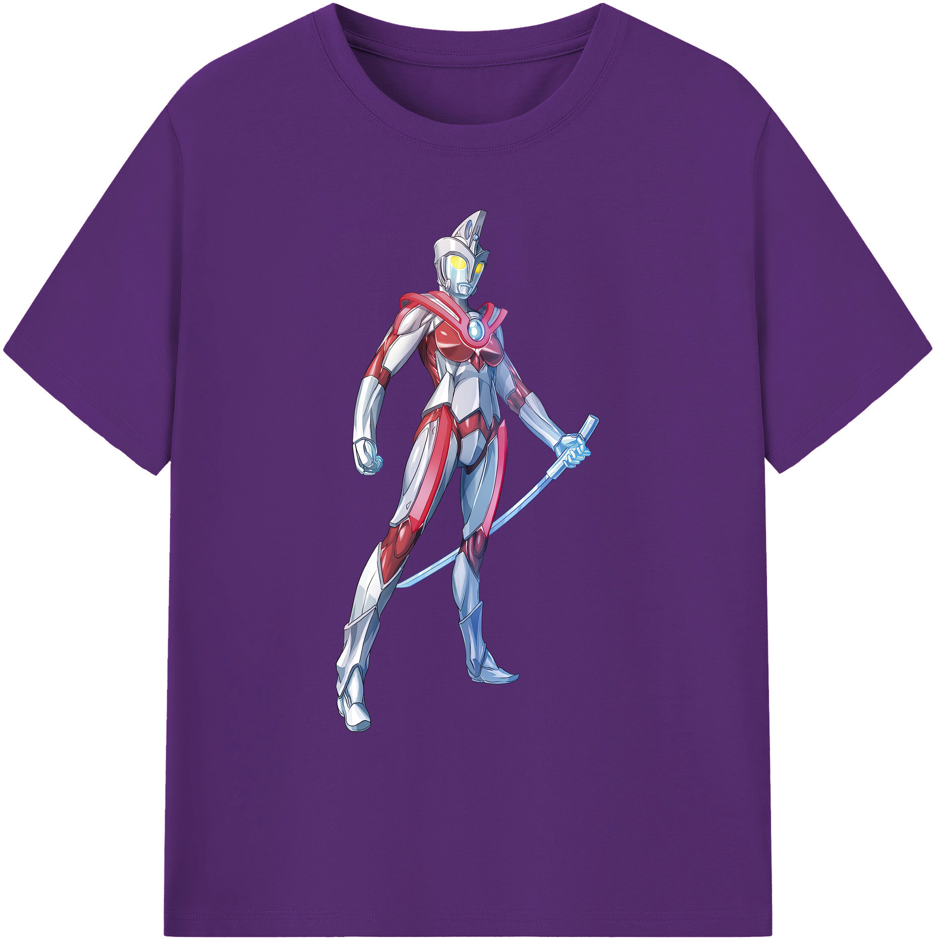 （画像用） ウルトラマン Ultraman 綿100％ メンズ半袖Tシャツ｜肌触りやわらか＆通気性