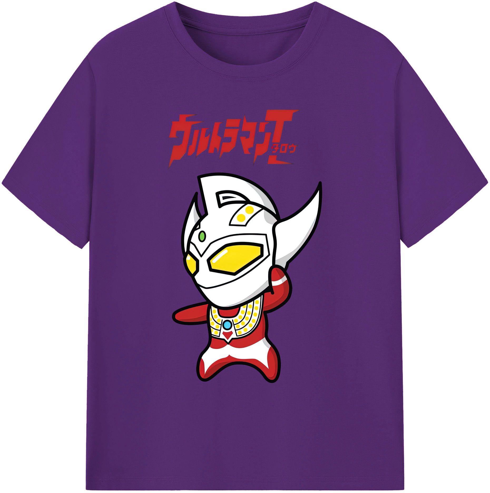 （画像用） ウルトラマン Ultraman 綿100％ メンズ半袖Tシャツ｜肌触りやわらか＆通気性