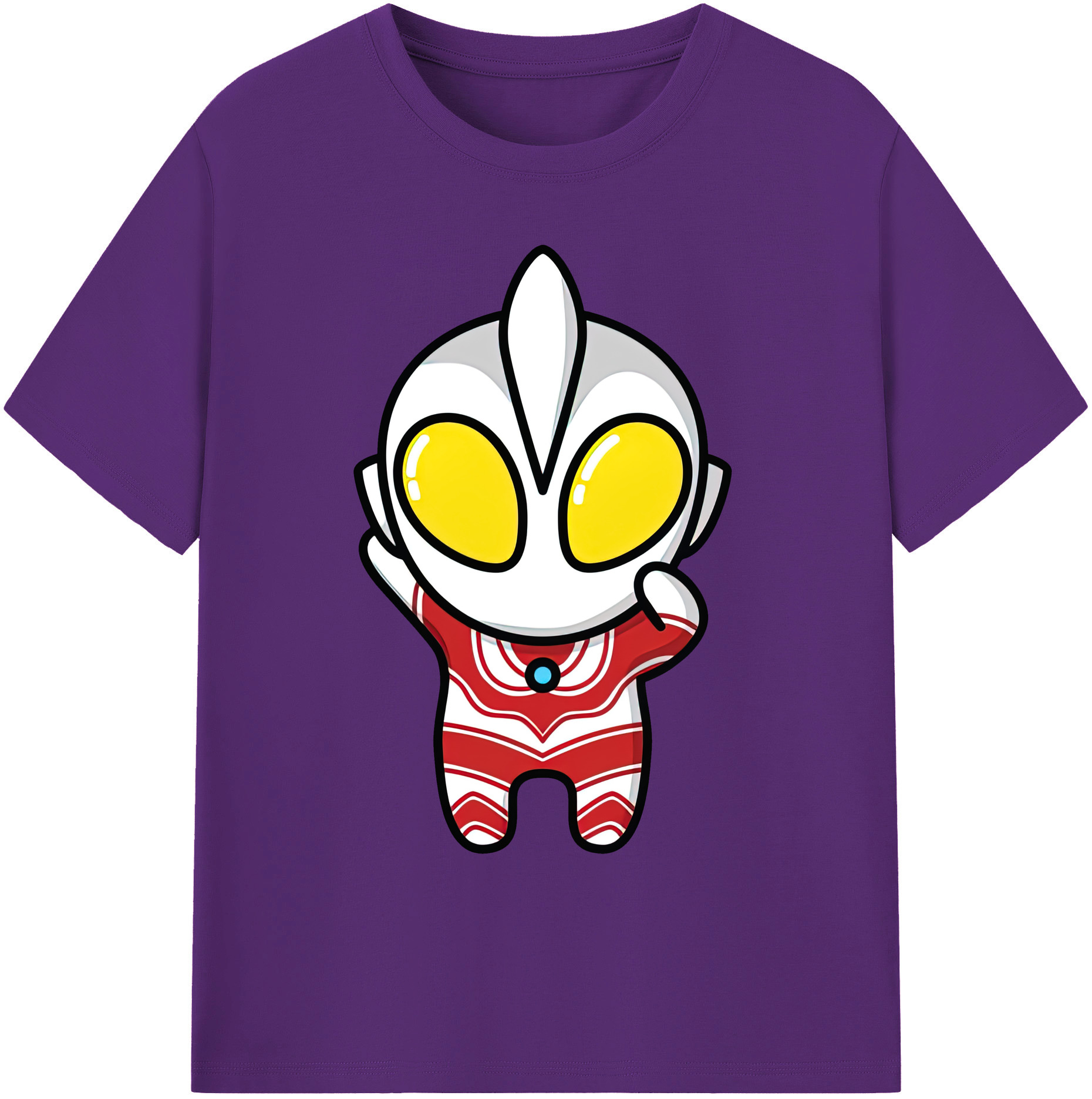 （画像用） ウルトラマン Ultraman 綿100％ メンズ半袖Tシャツ｜肌触りやわらか＆通気性
