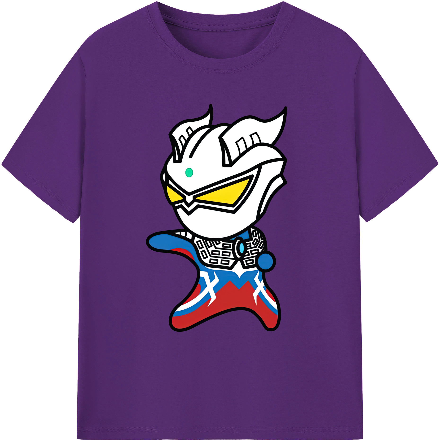 （画像用） ウルトラマン Ultraman 綿100％ メンズ半袖Tシャツ｜肌触りやわらか＆通気性