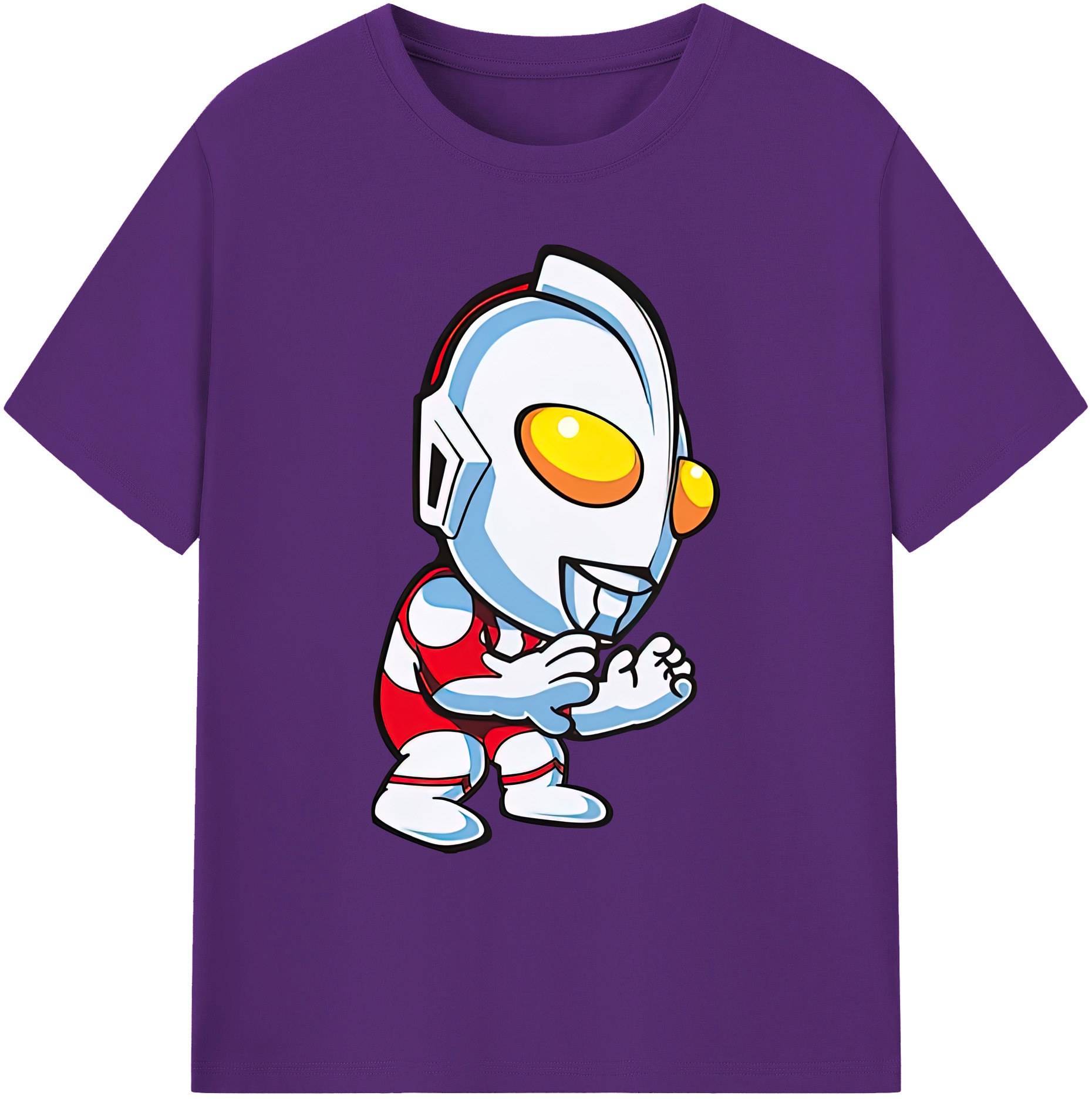 （画像用） ウルトラマン Ultraman 綿100％ メンズ半袖Tシャツ｜肌触りやわらか＆通気性