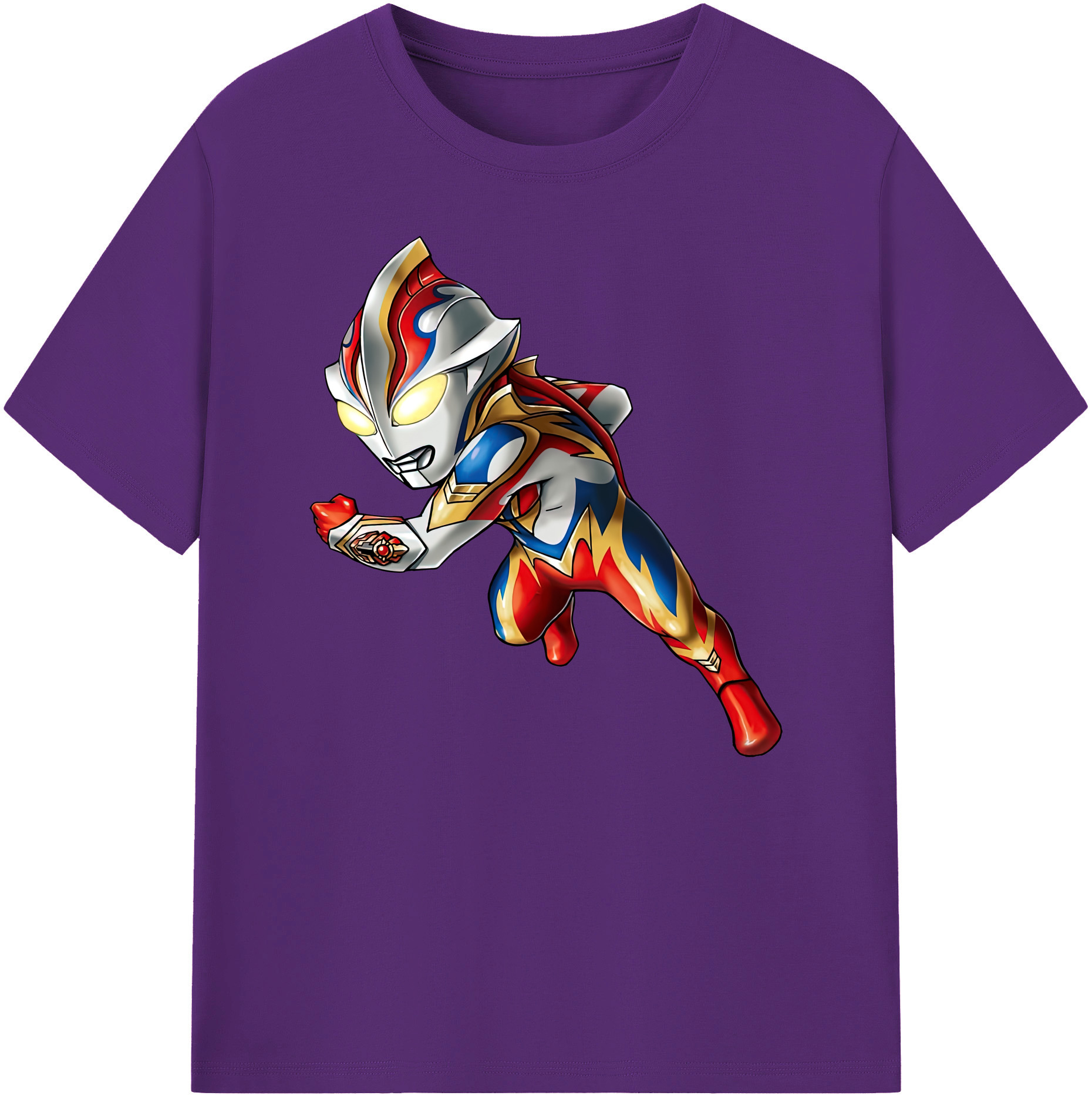 （画像用） ウルトラマン Ultraman 綿100％ メンズ半袖Tシャツ｜肌触りやわらか＆通気性
