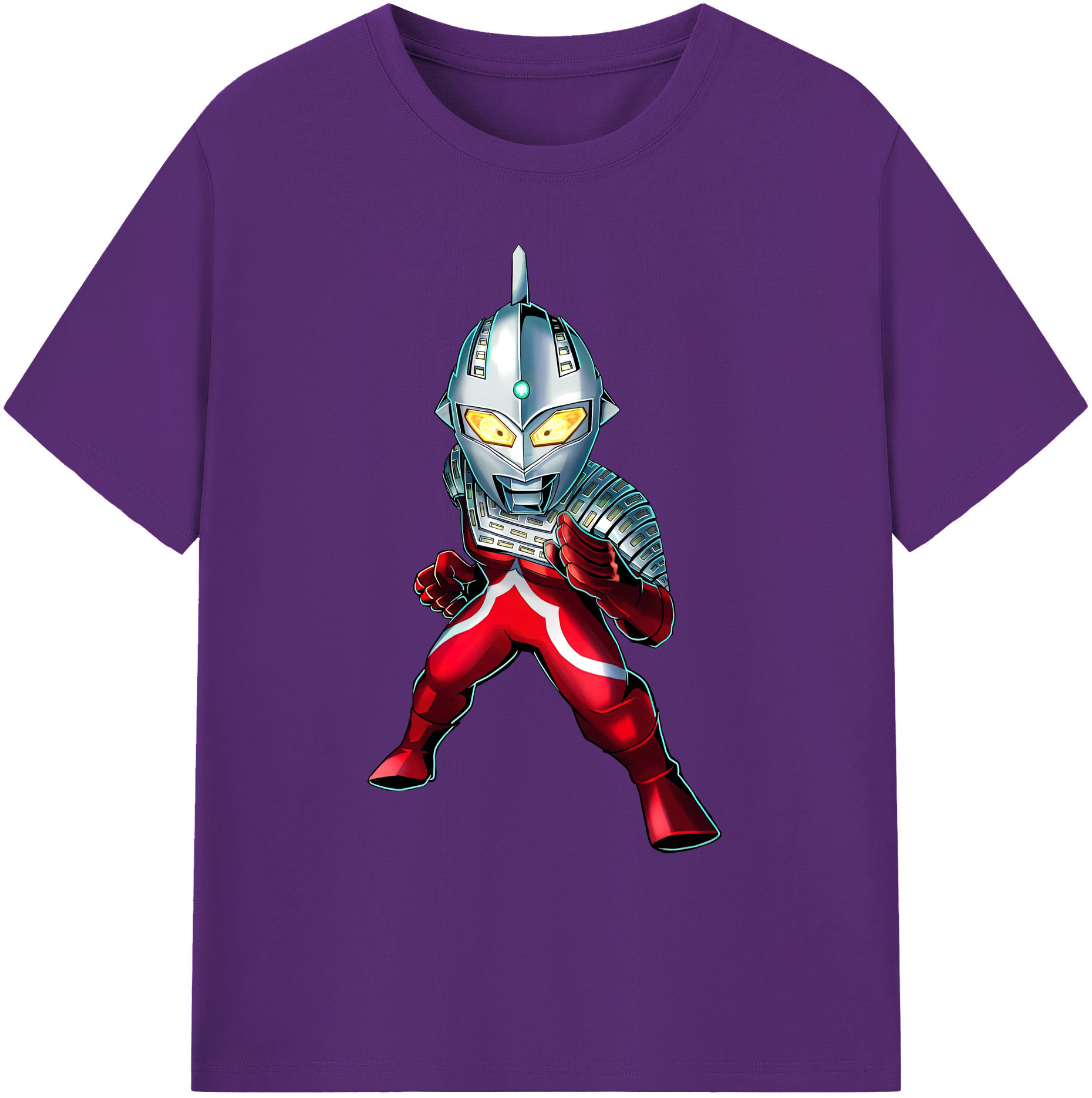 （画像用） ウルトラマン Ultraman 綿100％ メンズ半袖Tシャツ｜肌触りやわらか＆通気性
