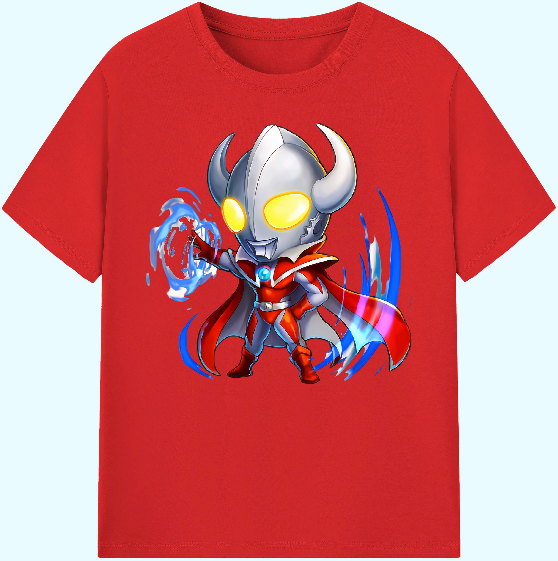 （画像用） ウルトラマン Ultraman 綿100％ メンズ半袖Tシャツ｜肌触りやわらか＆通気性